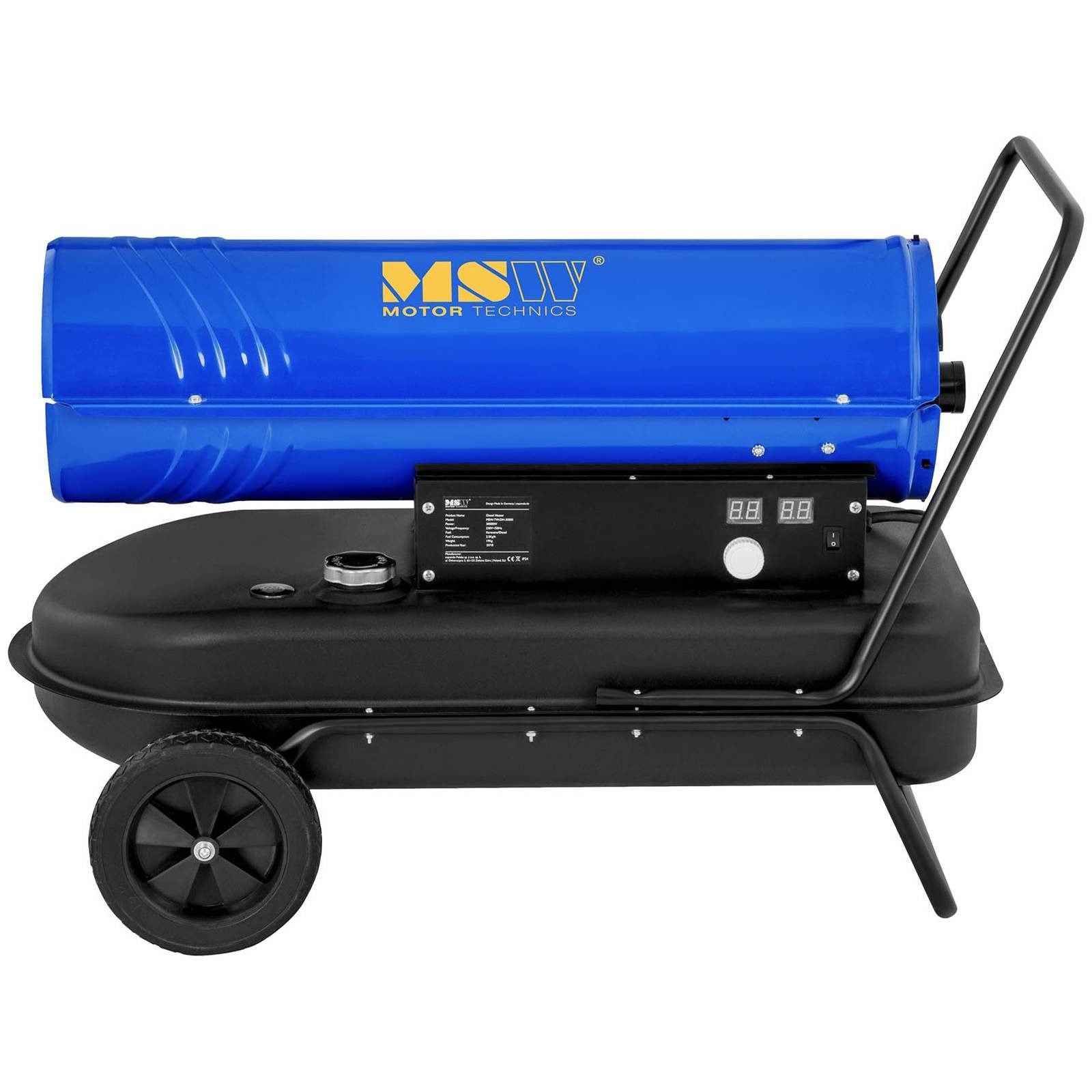 MSW Heizgerät Diesel Heizkanone inklusive Wagen günstig online kaufen