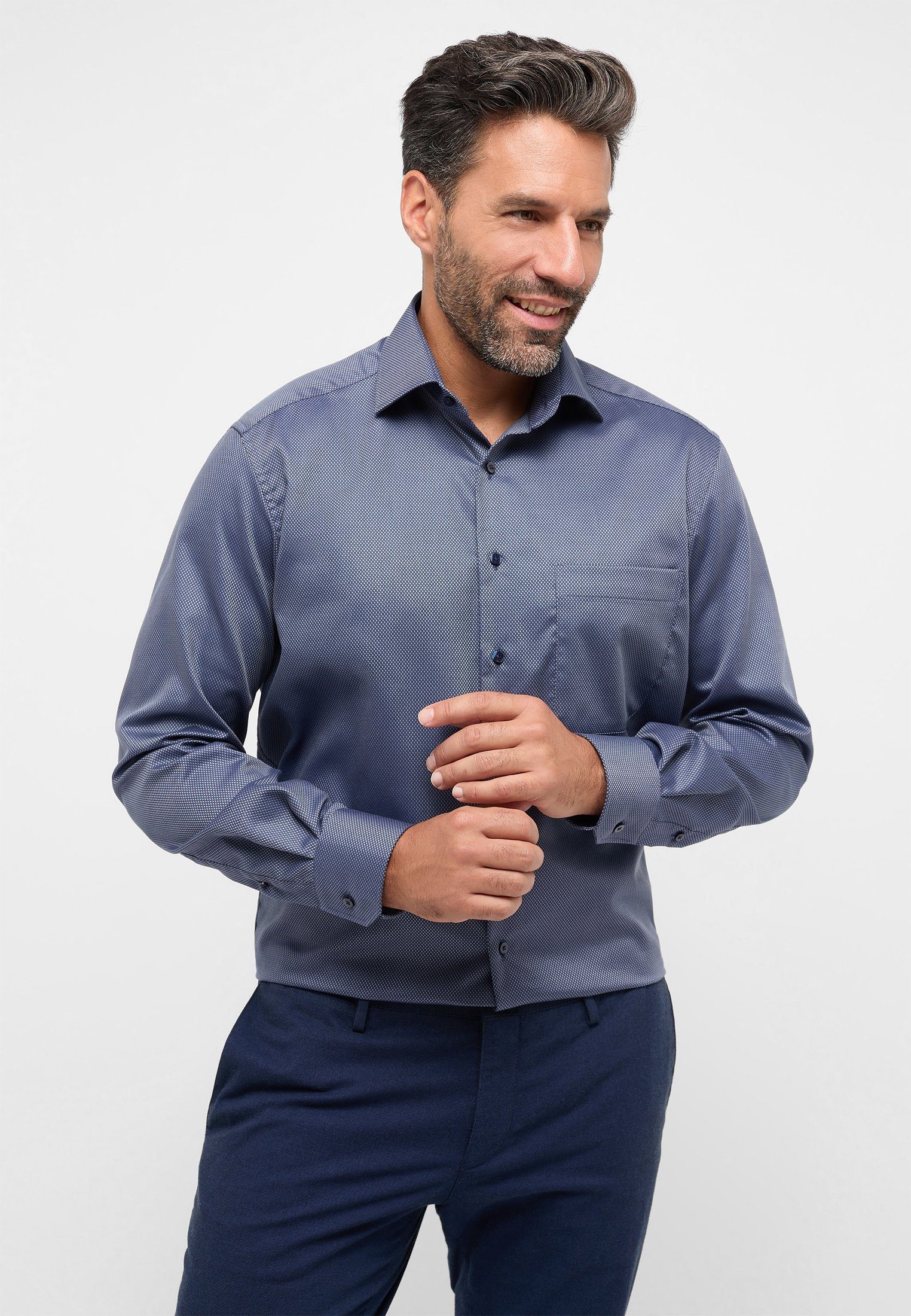 Eterna Langarmhemd COMFORT FIT günstig online kaufen