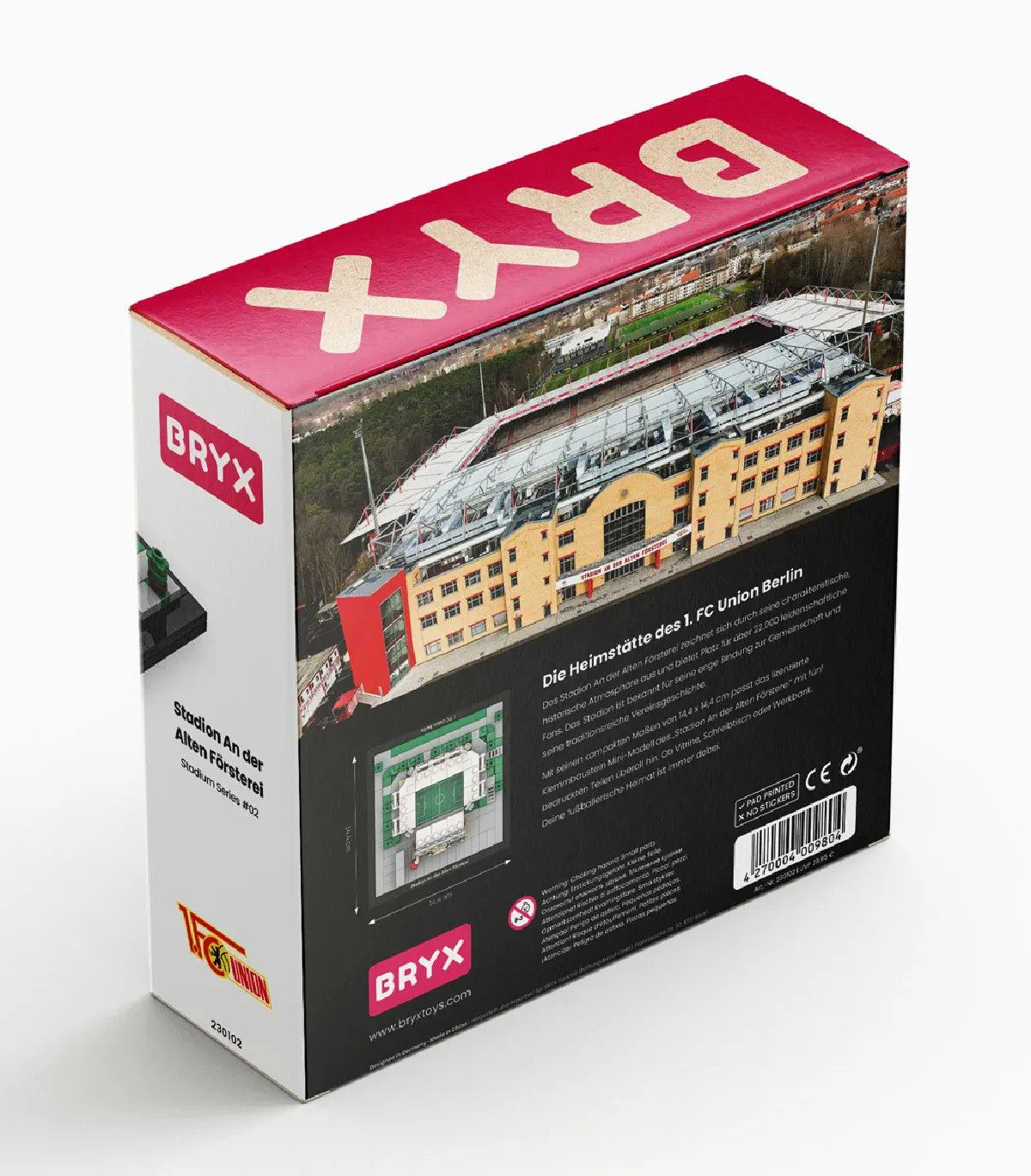 BRYX Stadion An der Alten Försterei Konstruktionsspielsteine, (298 St)