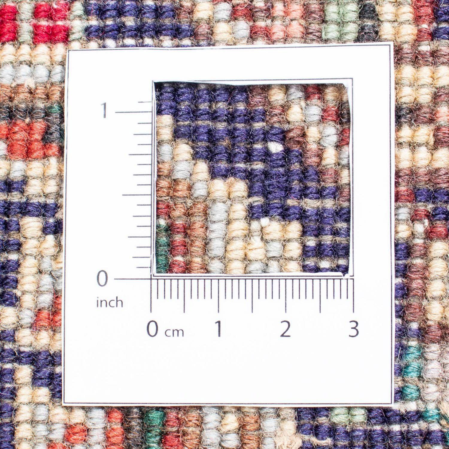 Rosso 10 Täbriz Medaillon rechteckig, mm, Höhe: Zertifikat Wollteppich Unikat 297 x mit morgenland, 204 cm,