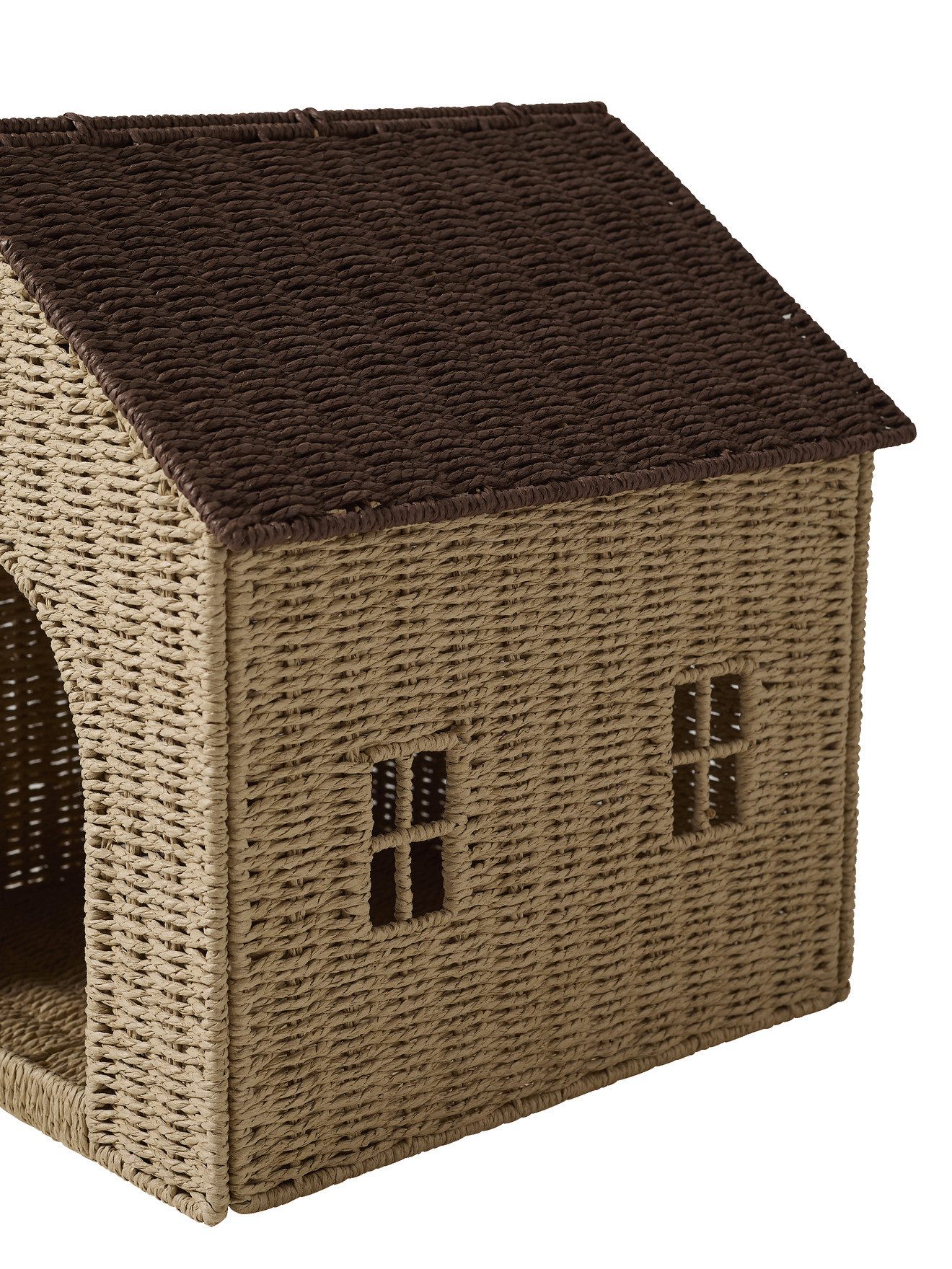 vertbaudet Tierkorb Haustier-Häuschen mit Körbchen FAMILY