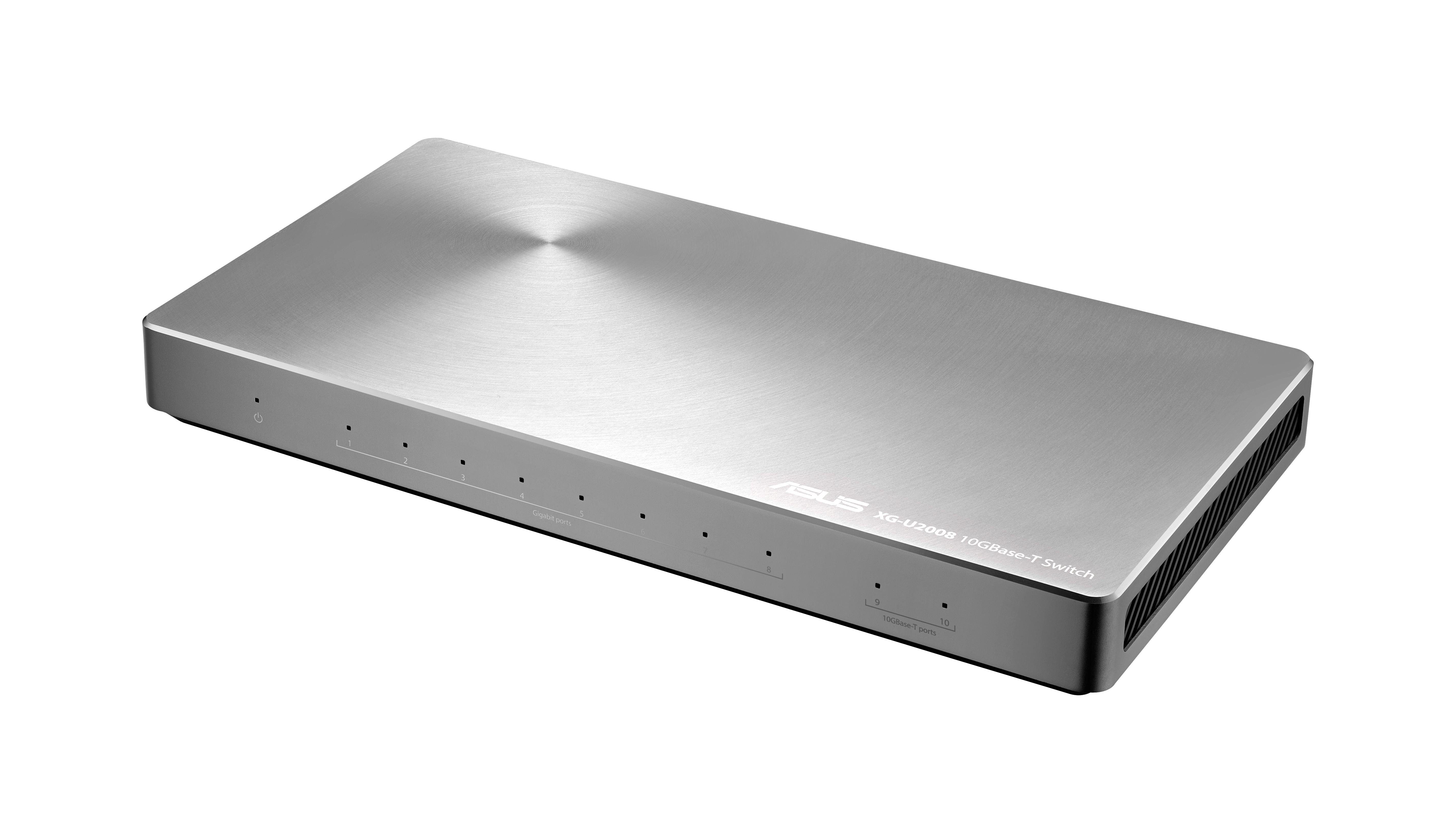 Switch Asus XG-U2008 1000M 8P +2 10GB Netzwerk-Switch