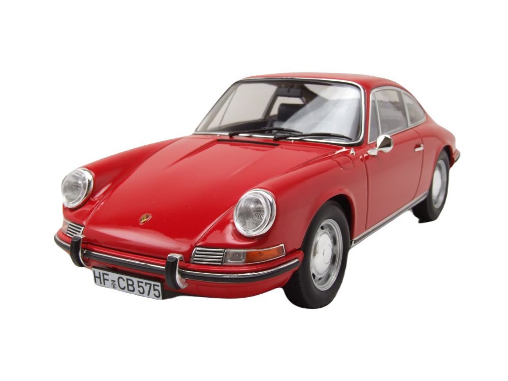 Norev Modellauto Porsche 911 L 1968 rot, Maßstab 1:18