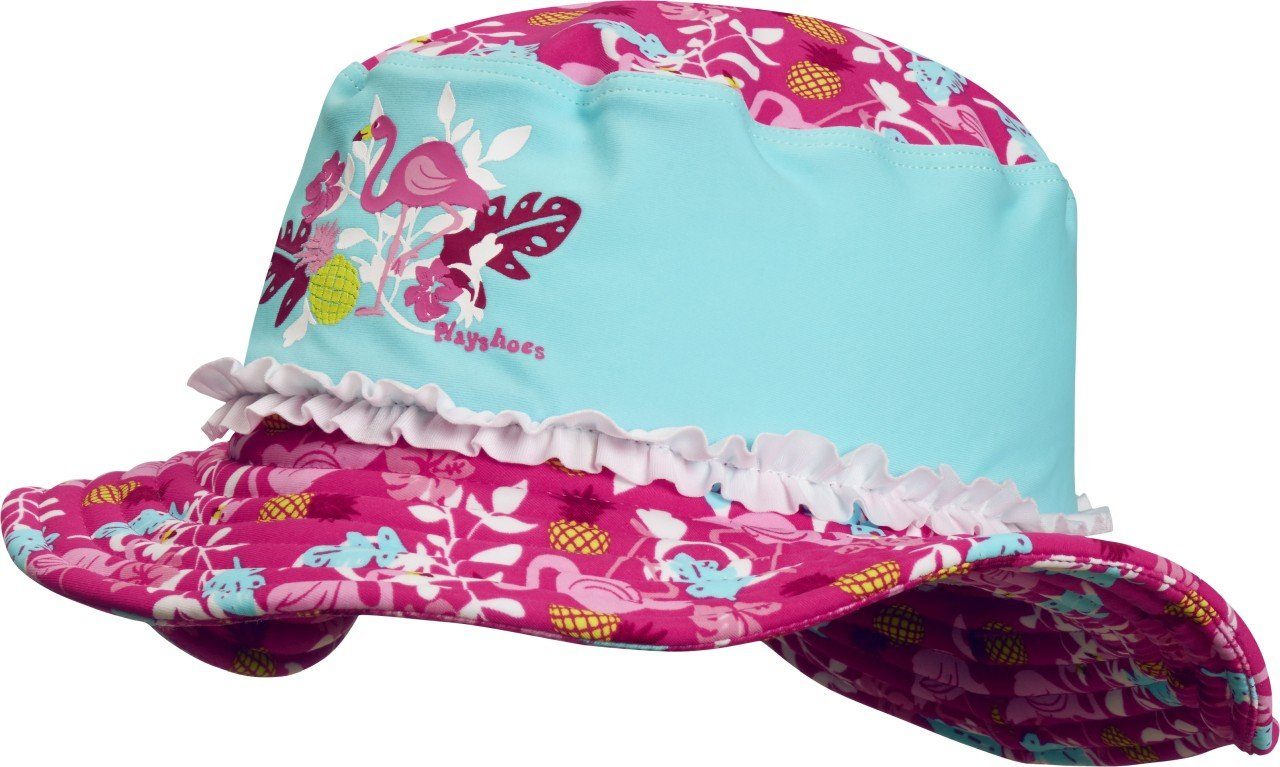 Playshoes Sonnenhut UV-Schutz Sonnenhut Flamingo