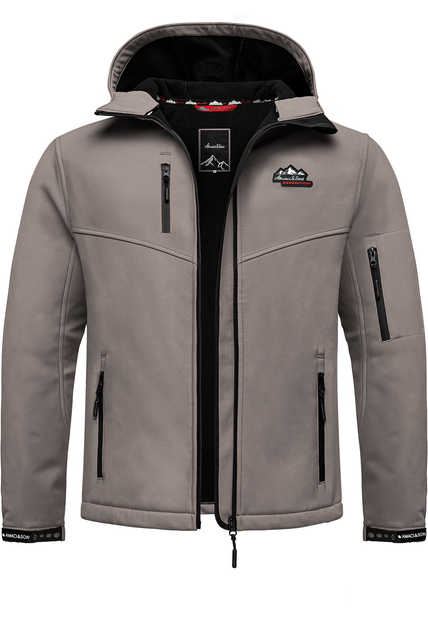 Amaci&Sons Softshelljacke Greeley Softshelljacke Herren Herbst günstig online kaufen