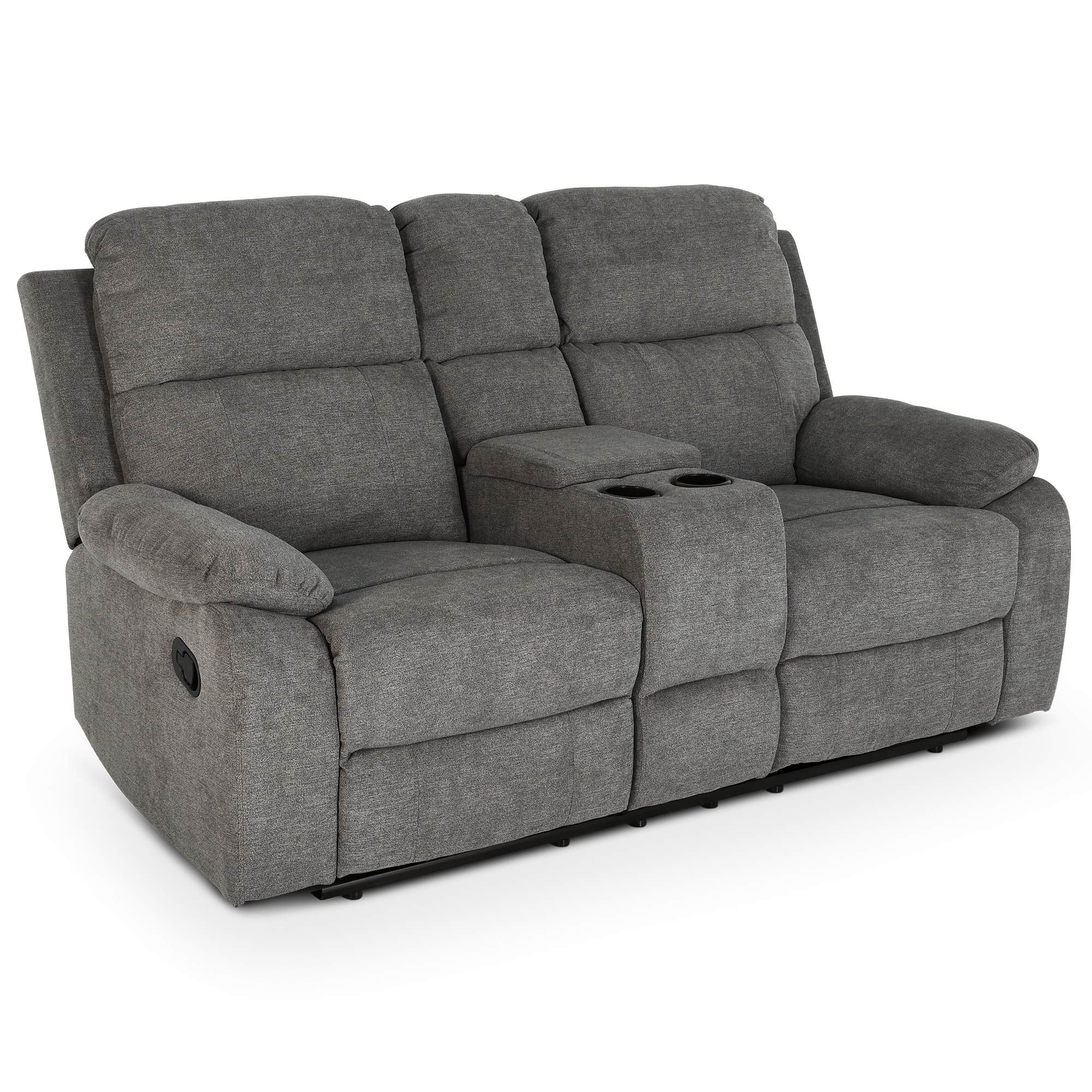 Raburg 2-Sitzer Kinosessel, 2er-Fernsehsessel, mechanisch, Flix, mit Relaxfunktion, für 2 Personen, Belastbarkeit je Sitzplatz 150 kg