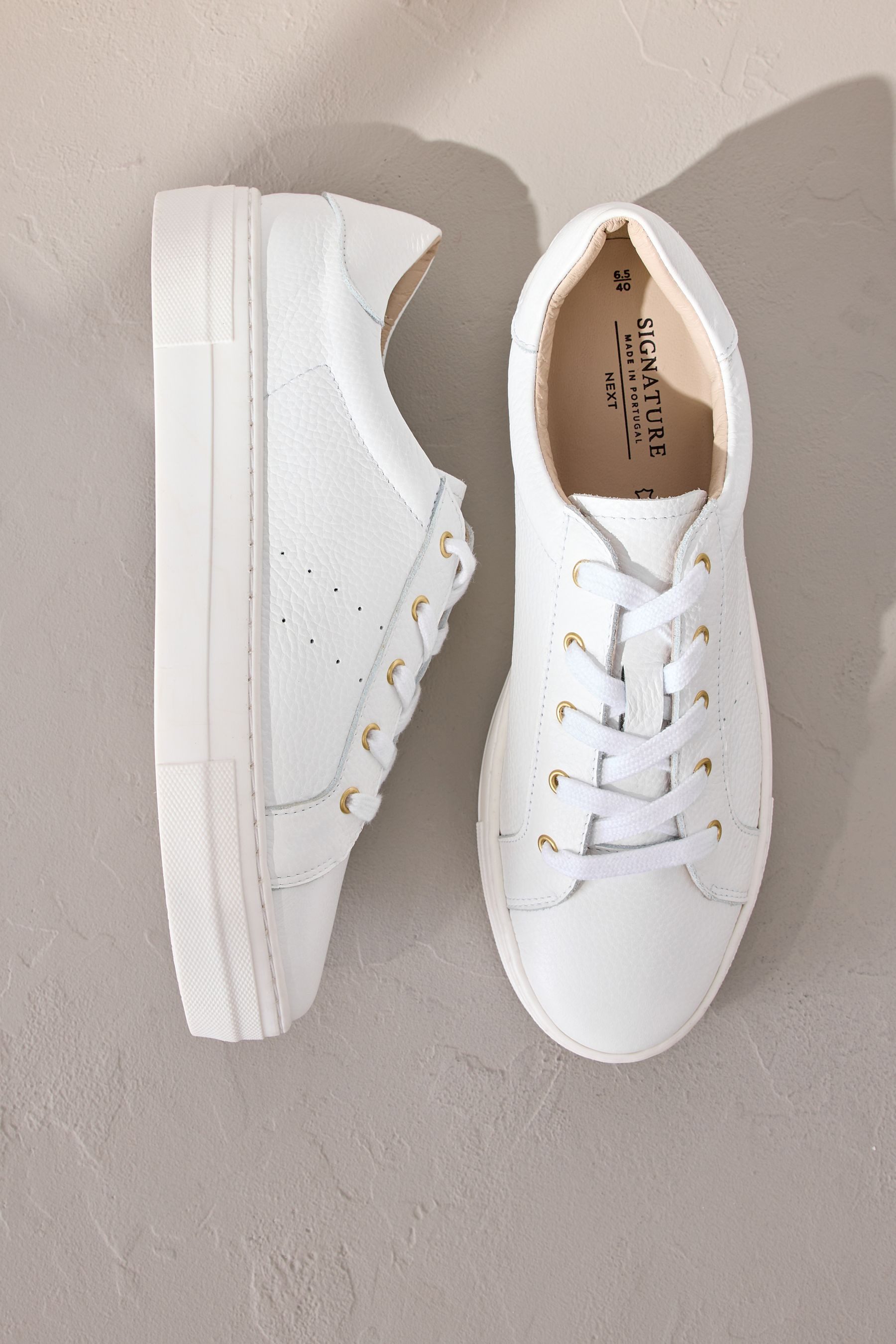 Next Signature Sneaker aus Premium-Leder mit günstig online kaufen