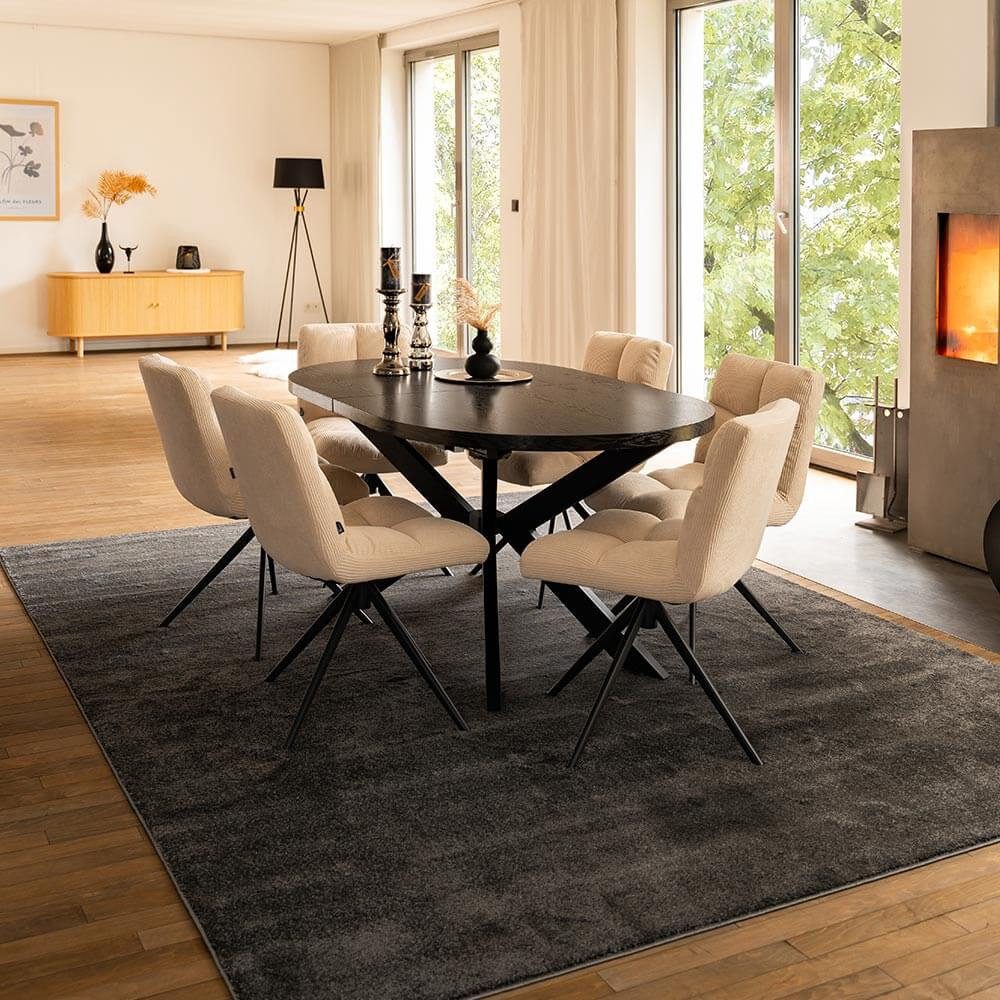 HOME DELUXE Esstisch AVENTI 160-200 x günstig online kaufen