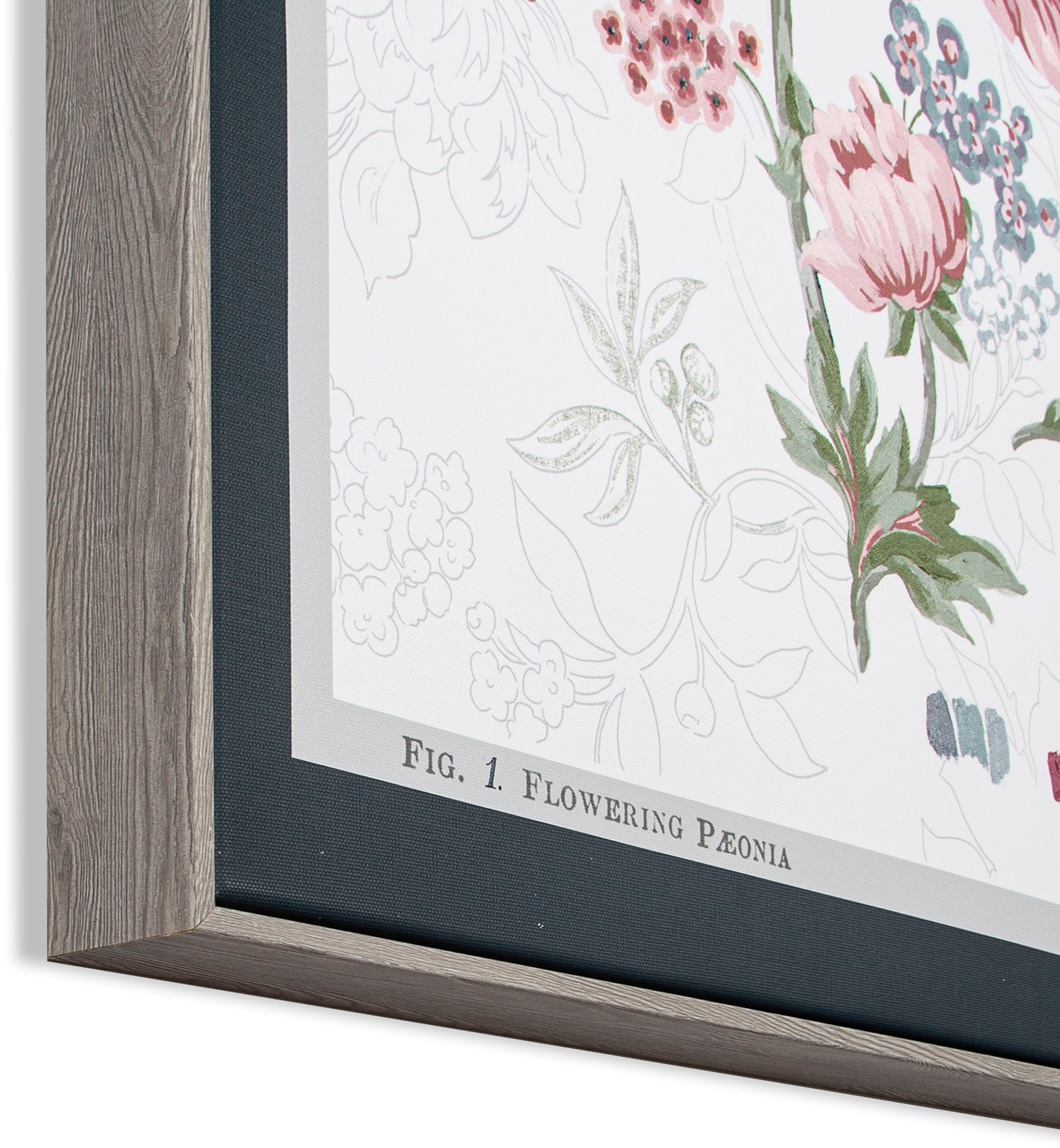 LAURA ASHLEY Bild mit Rahmen (1 60x60cm St), Bilder Floral