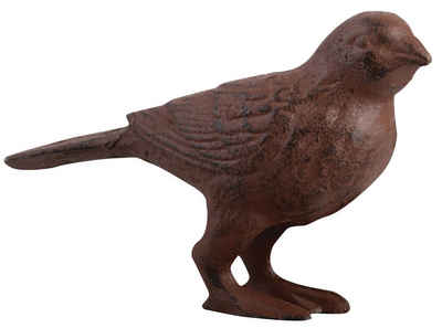 esschert design Gartenfigur, (Set, 5 St), Skulptur Motiv Vogel stehend, aus Gusseisen, 12 x 4.5 x 8 cm