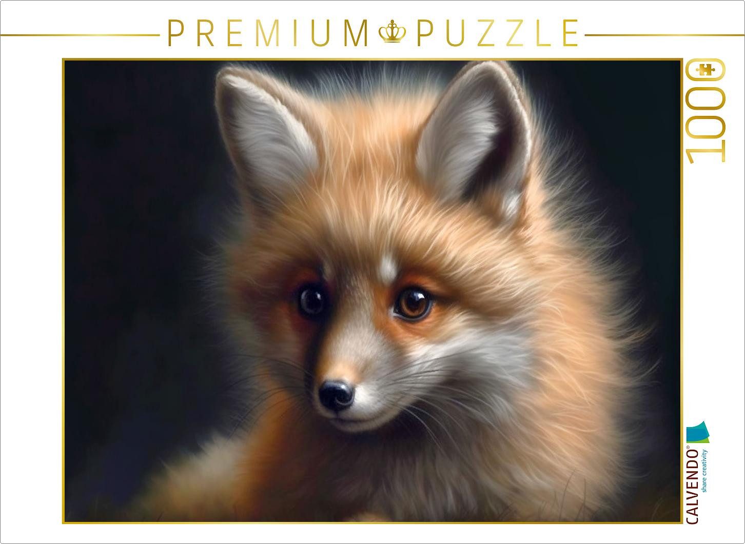 Puzzle CALVENDO Puzzle Ein Motiv aus dem Kalender Zauberhafte Fluffies, 1000