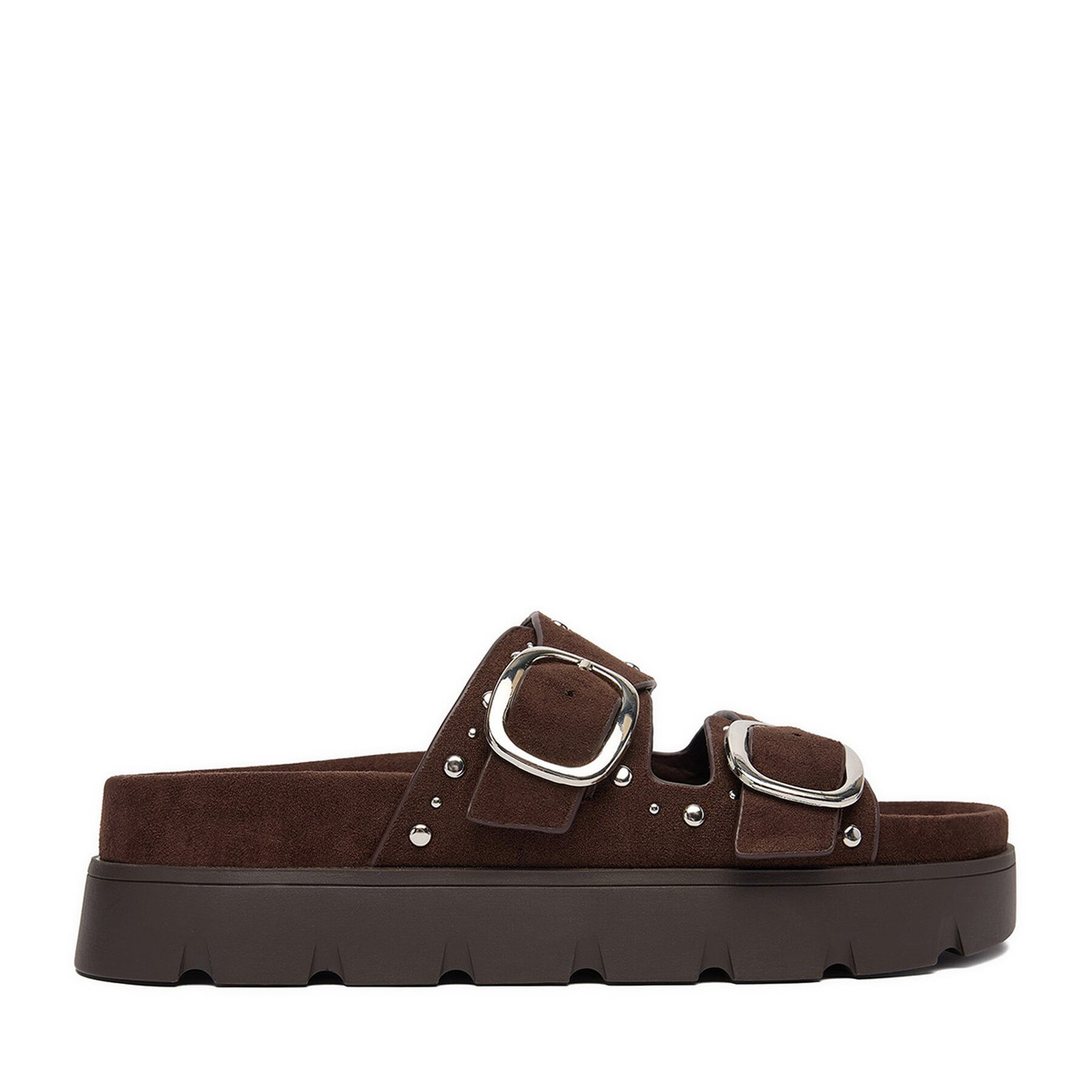DeeZee Deezee Damen-Flip-Flops, braun Badepantolette