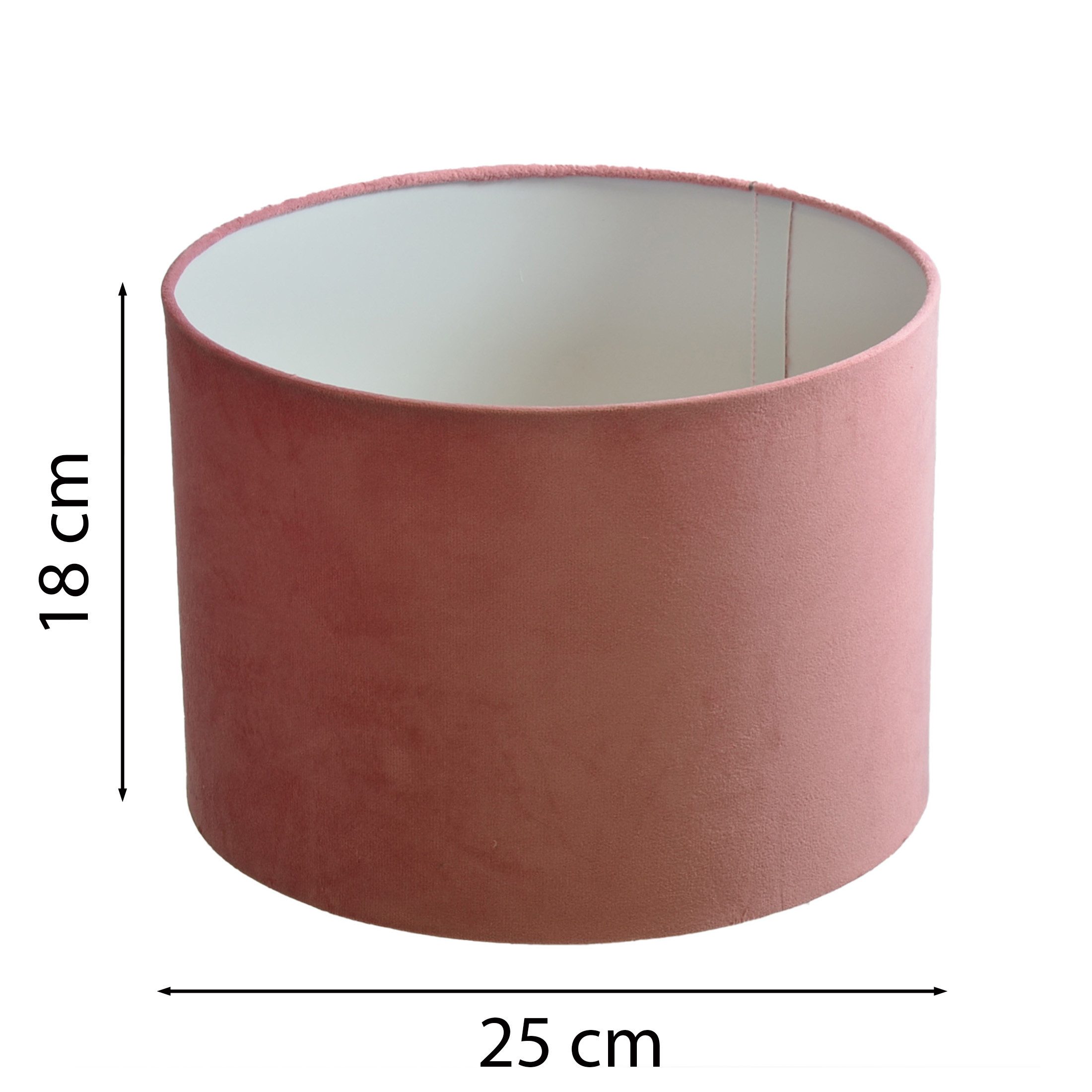 B&S Lampenschirm Lampenschirm Zyli. dusky pink 25x25x18cm Jinming günstig online kaufen
