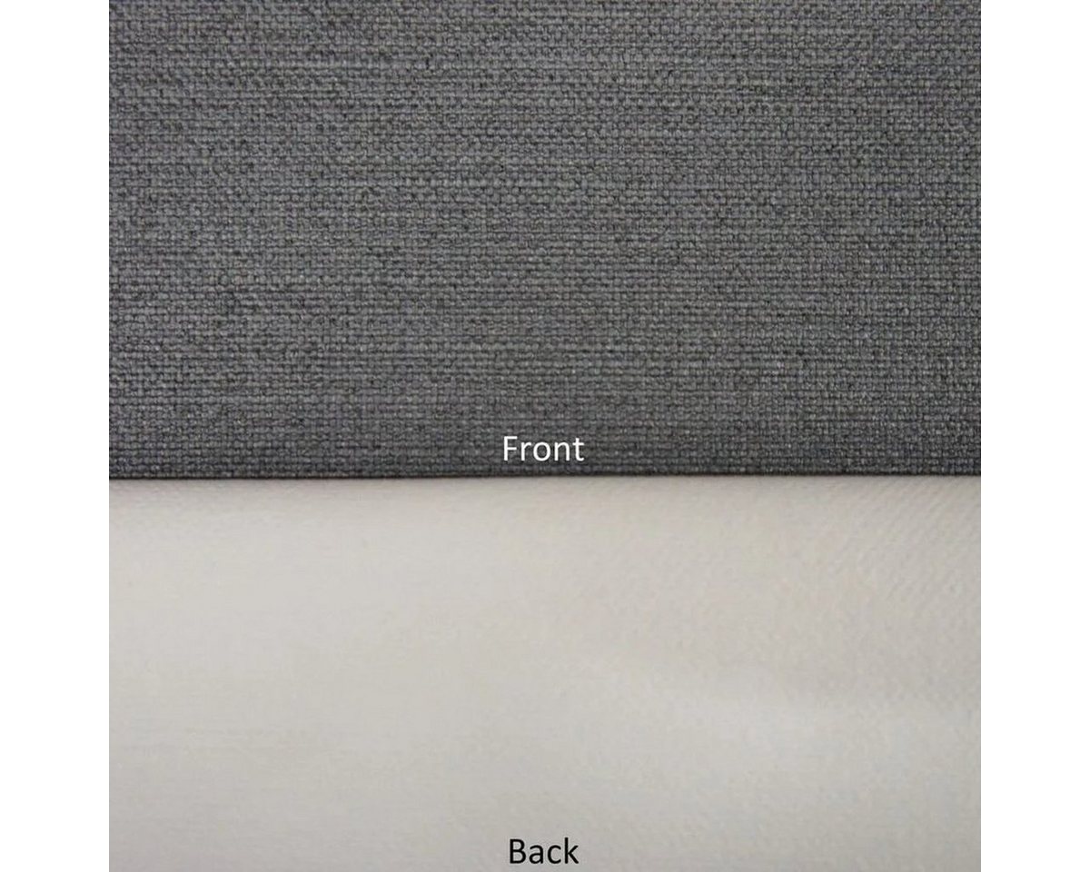 Thumbnail - Stofferia Stoff Verdunklungsstoff Lopez Anthrazit, Breite 140 cm, Meterware