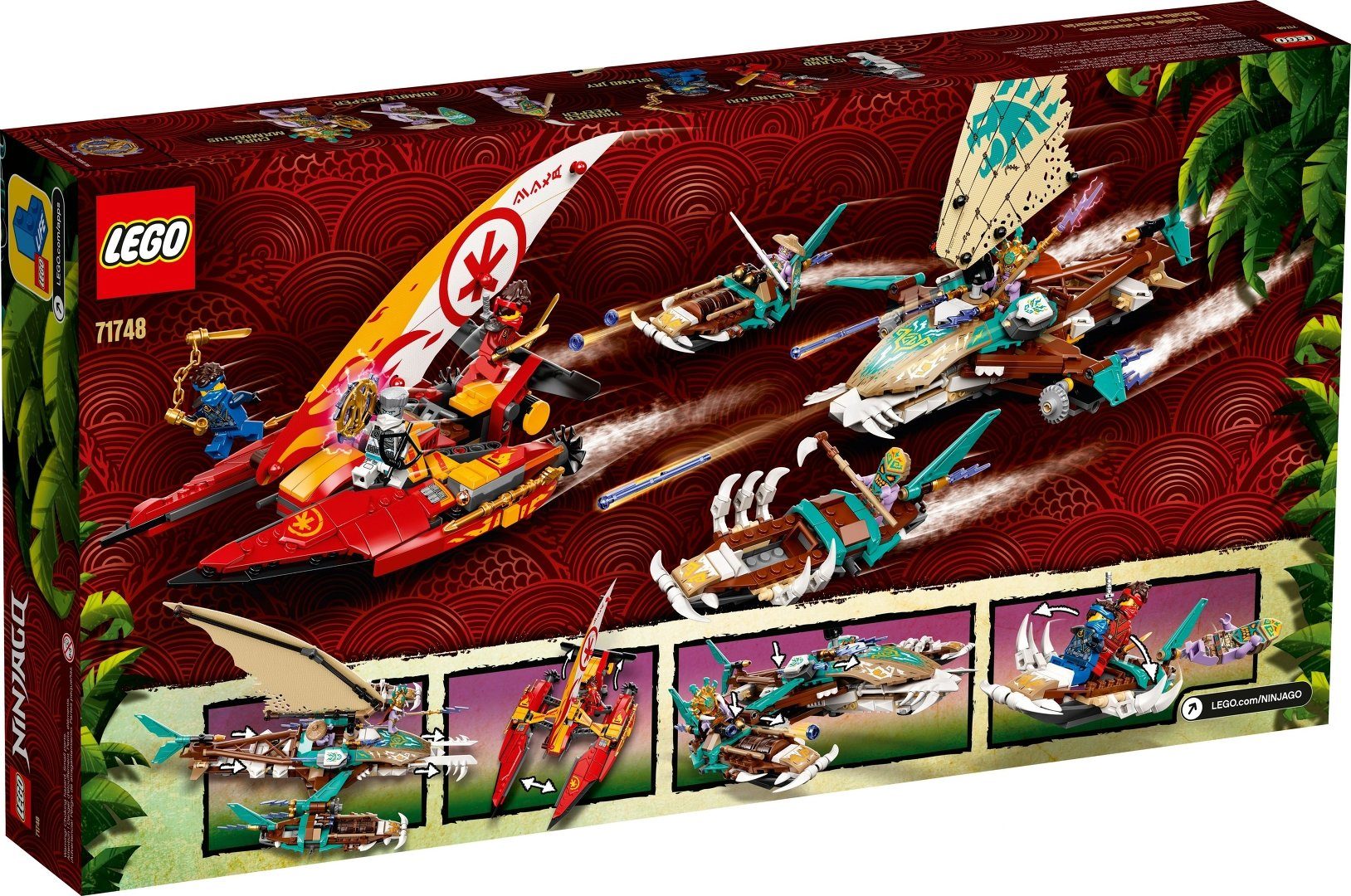 LEGO® LEGO® NINJAGO® 71748 Duell der günstig online kaufen