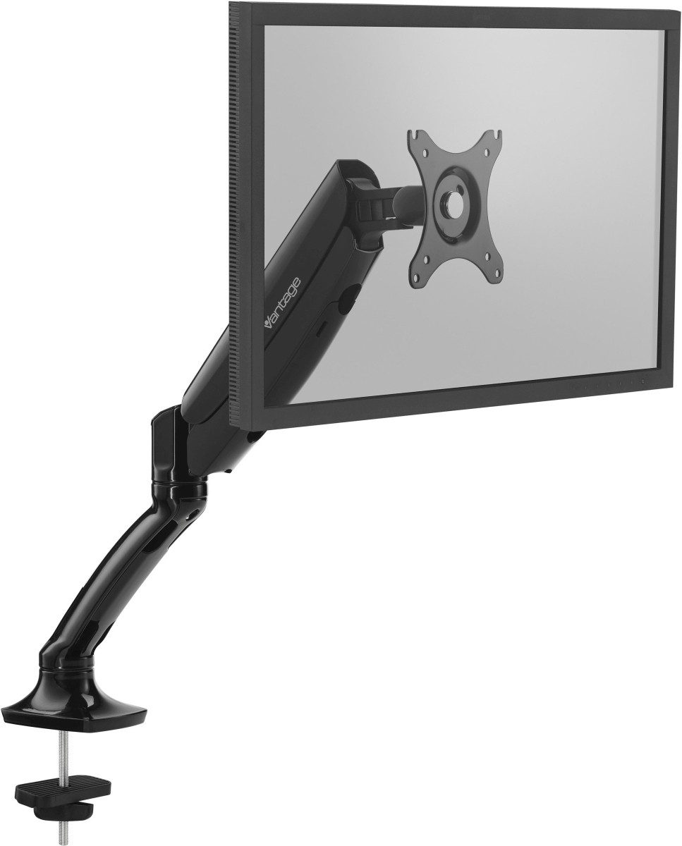 NOVUS Monitor-Halterung Monitorarm schwarz