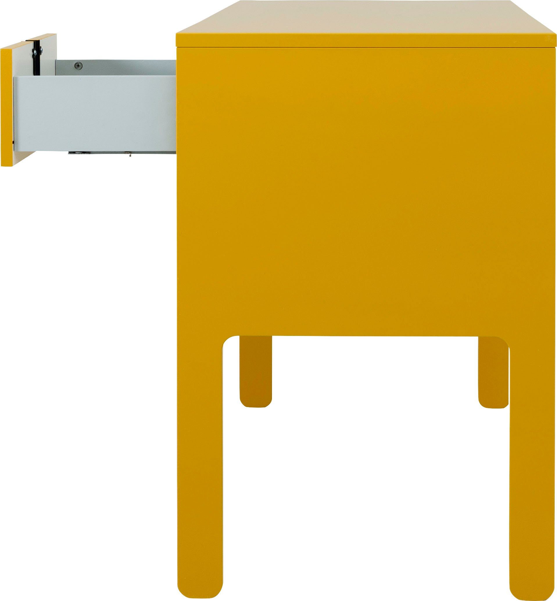 UNO, 1 Tenzo von mit Schreibtisch mustard Tenzo Schublade, Design Olivier By Toulouse