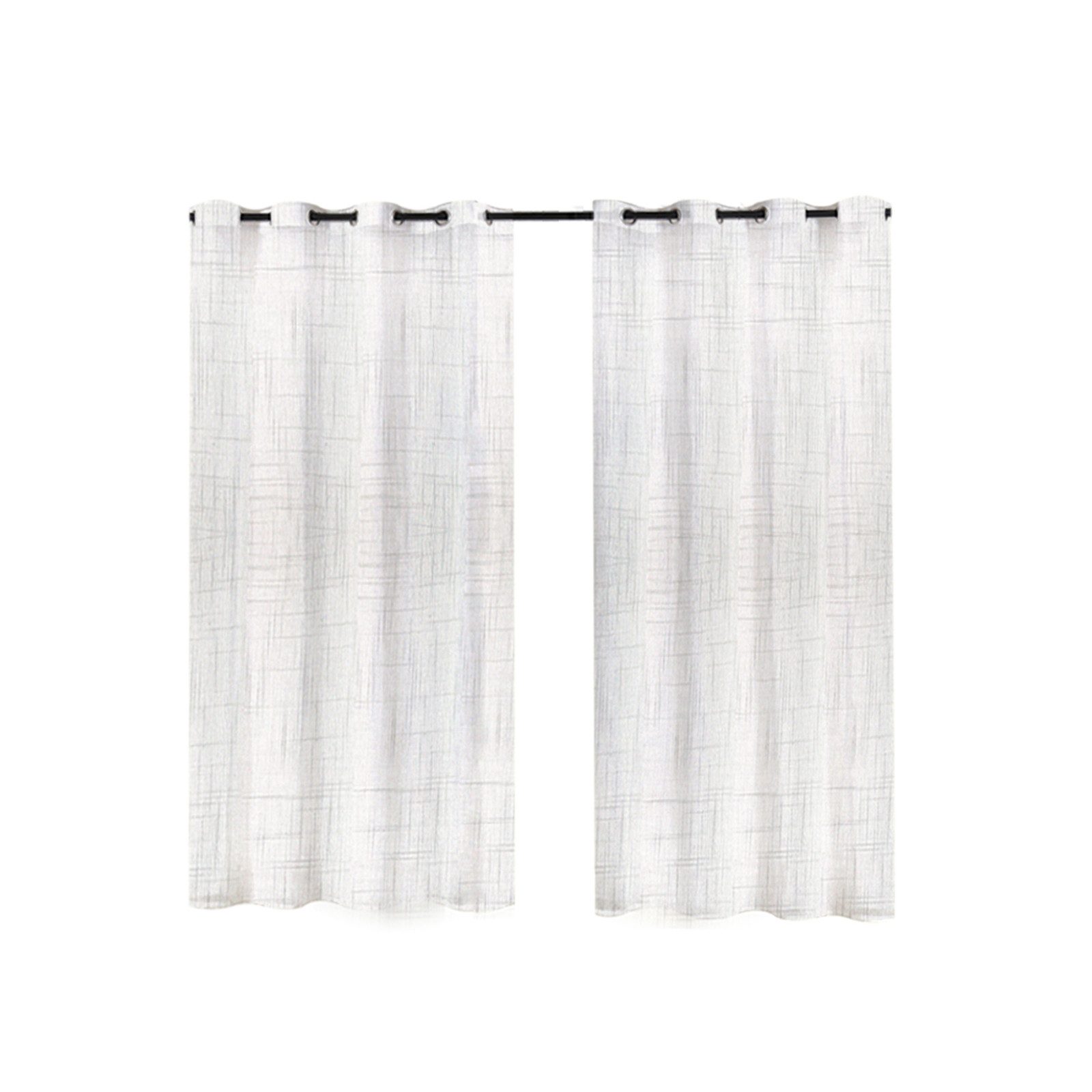 Jibenhome Scheibengardine Ösen Gardinen Indoor Outdoor Vorhang, Transparent günstig online kaufen