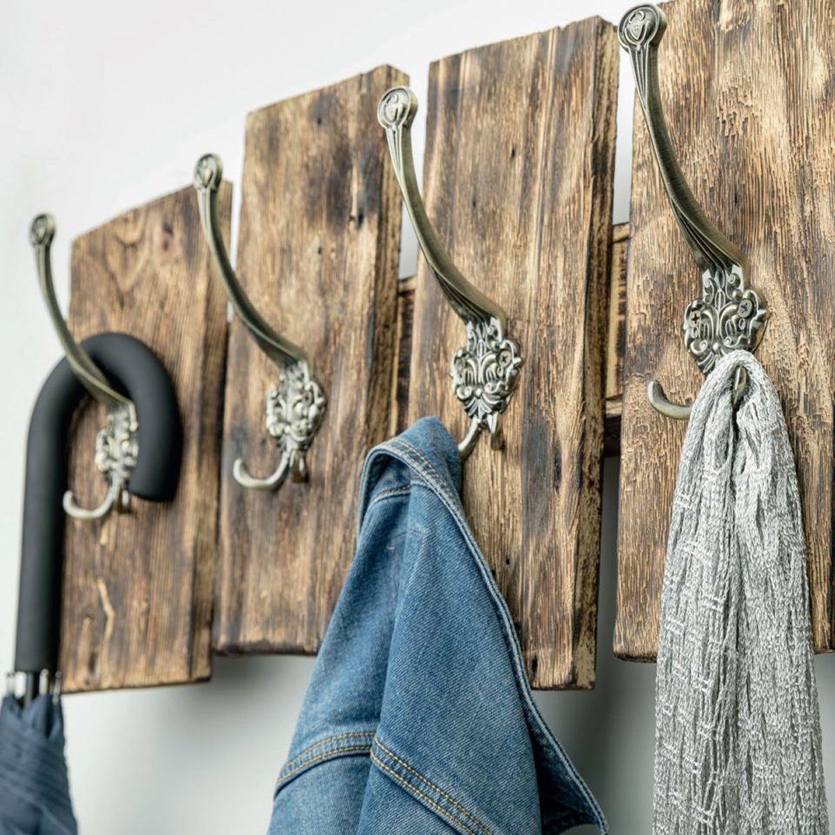 MS Beschläge Kleiderhaken Kleiderhaken Messing Antik Wandhaken Huthaken günstig online kaufen