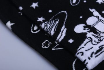 Colorcool Freizeitsocken Space Vibes Mismatched Socken (Größe, 41-45)