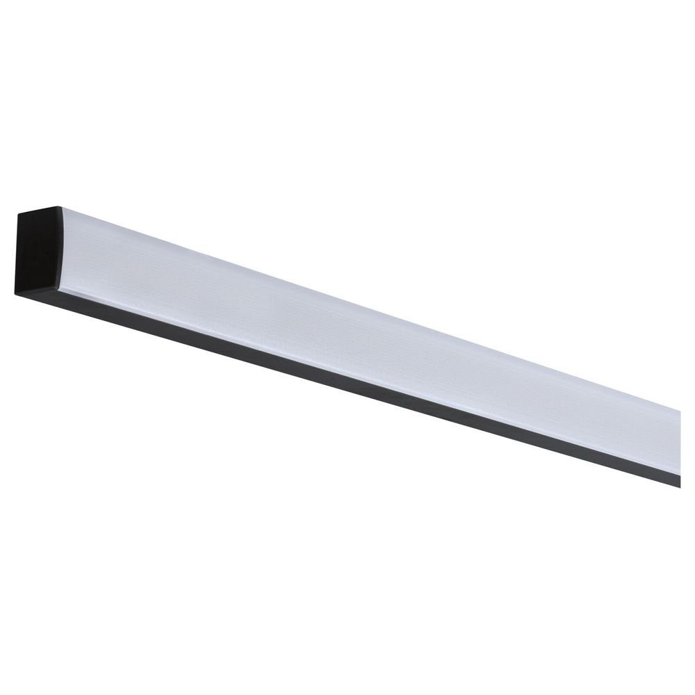 Paulmann LED-Stripe-Profil Profil 1-flammig, LED Schwarz in 2000mm, Square Profilelemente und Streifen Weiß-transparent