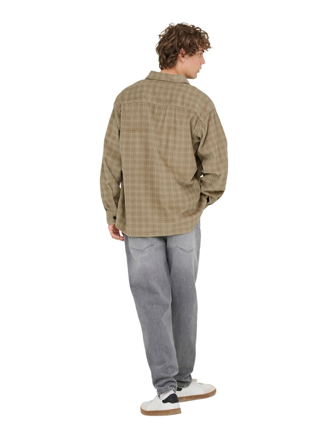 ONLY & SONS Langarmhemd ONSWALEED CORDUROY OVERSHIRT (1-tlg)