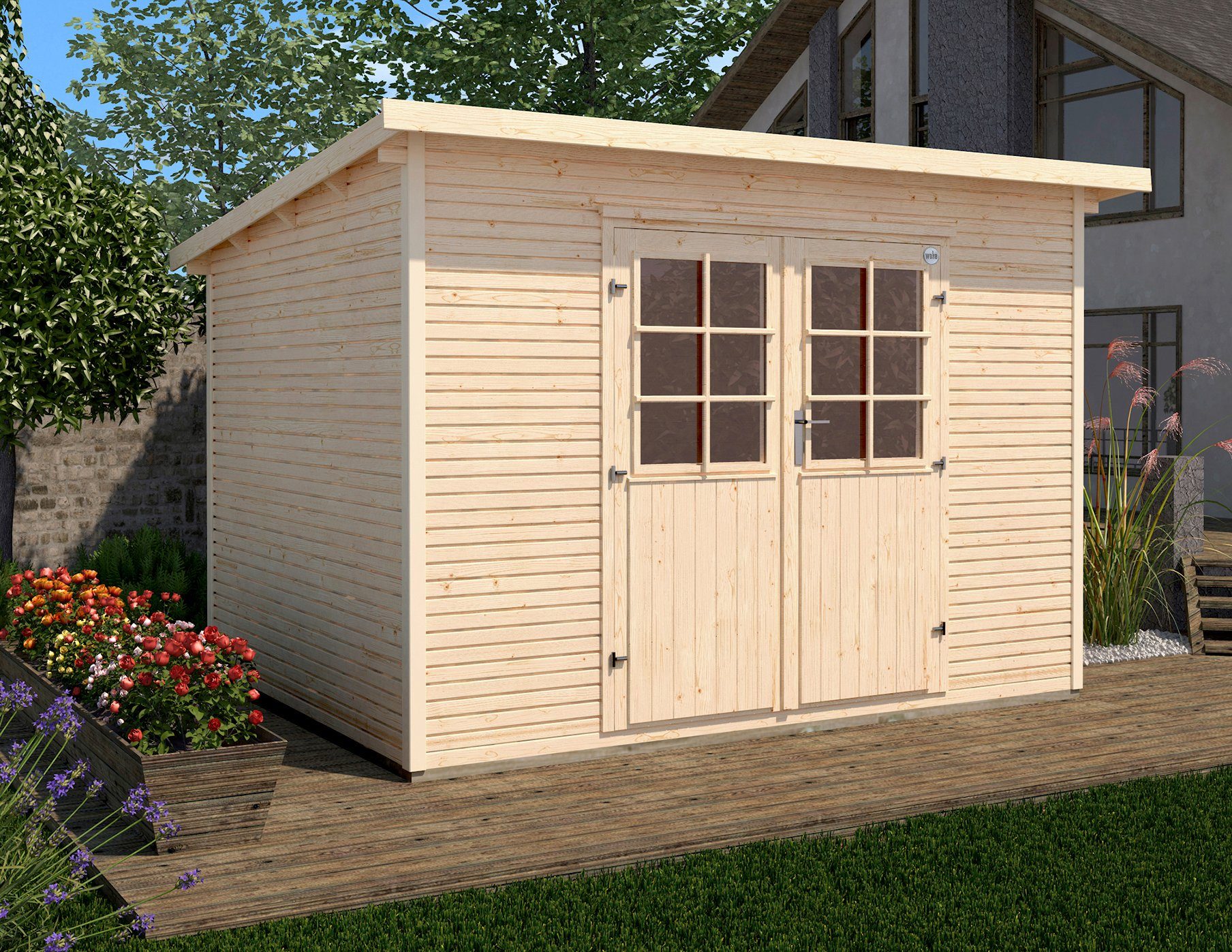 weka Gartenhaus 219 Gr.2, BxT: 320x278 cm