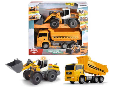 Dickie Toys Spielzeug-Bagger Construction Construction Twin Pack 203726008