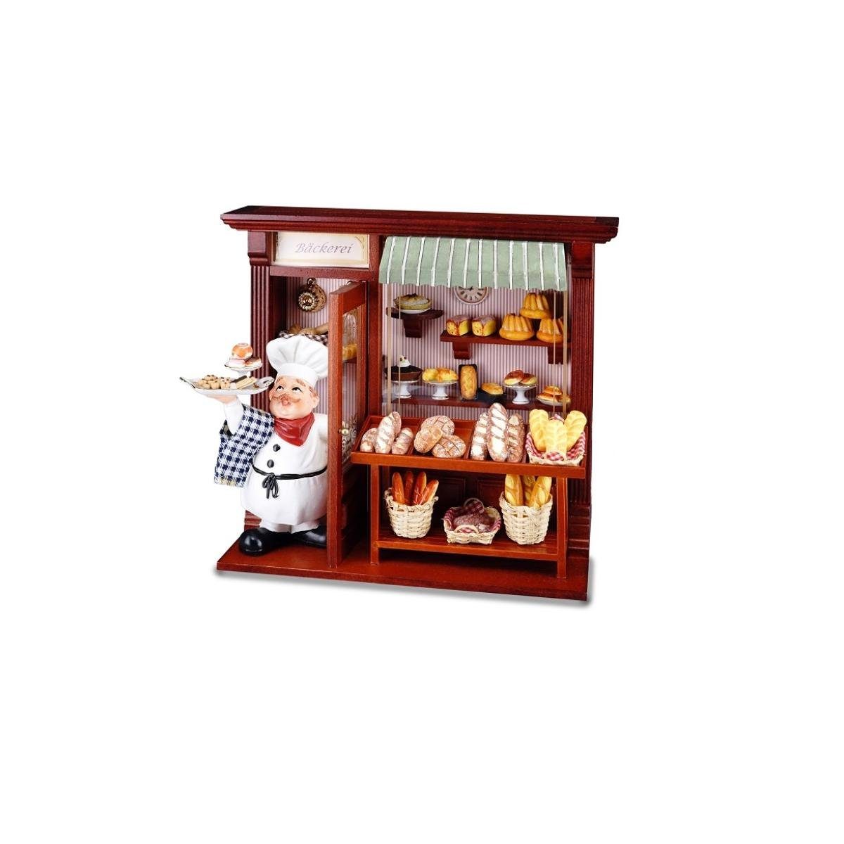 Miniatur Rahmen 001.794/5 Porzellan - Bäckerei, Reutter