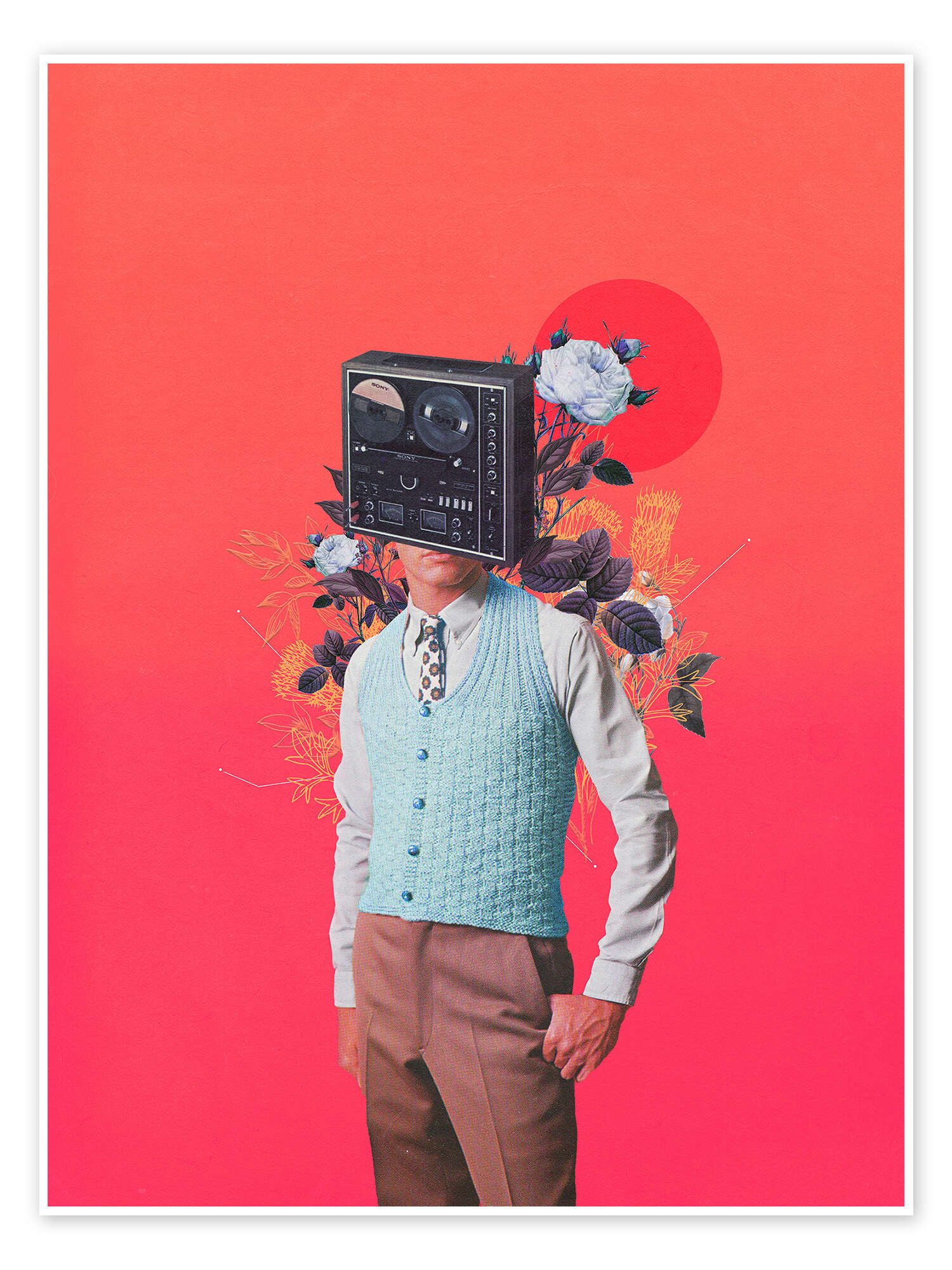 Posterlounge Poster Frank Moth, Radiohead, Malerei günstig online kaufen