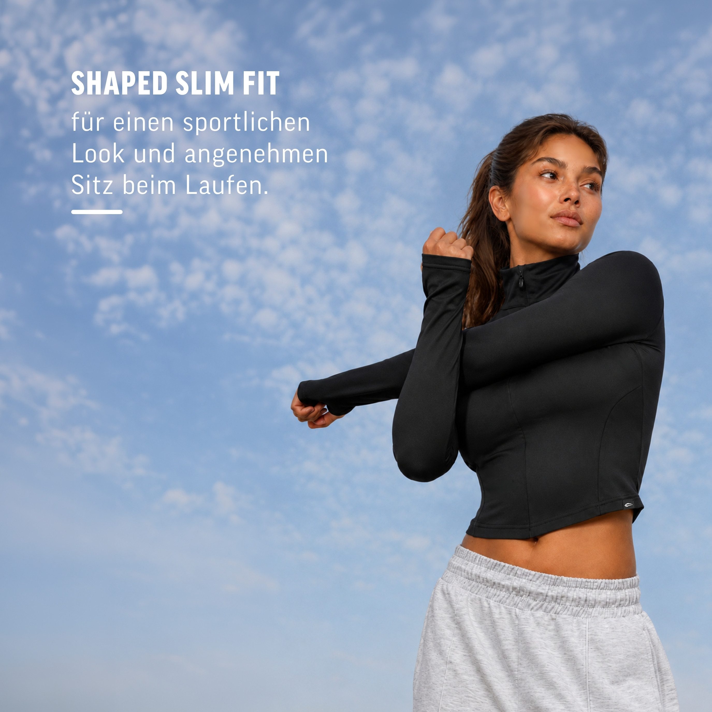 Smilodox Outdoorjacke Nuvolis Trainingsjacke Damen, atmungsaktive Jacke für Gym & Freizeit Slim Fit, Stehkragen, elastisch, sportlich, funktional