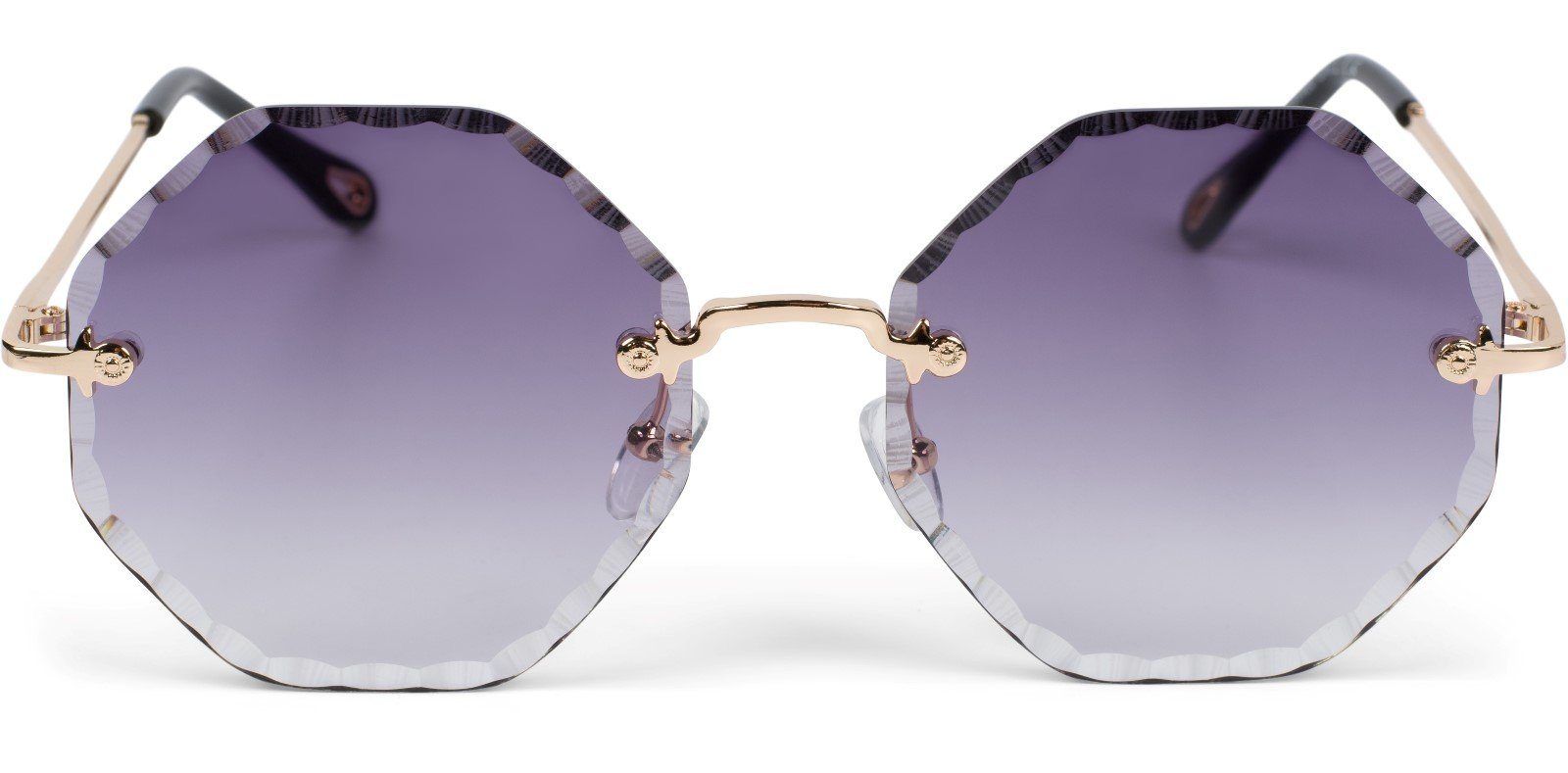 styleBREAKER Sonnenbrille Rahmenlose Runde Sonnenbrille mit günstig online kaufen