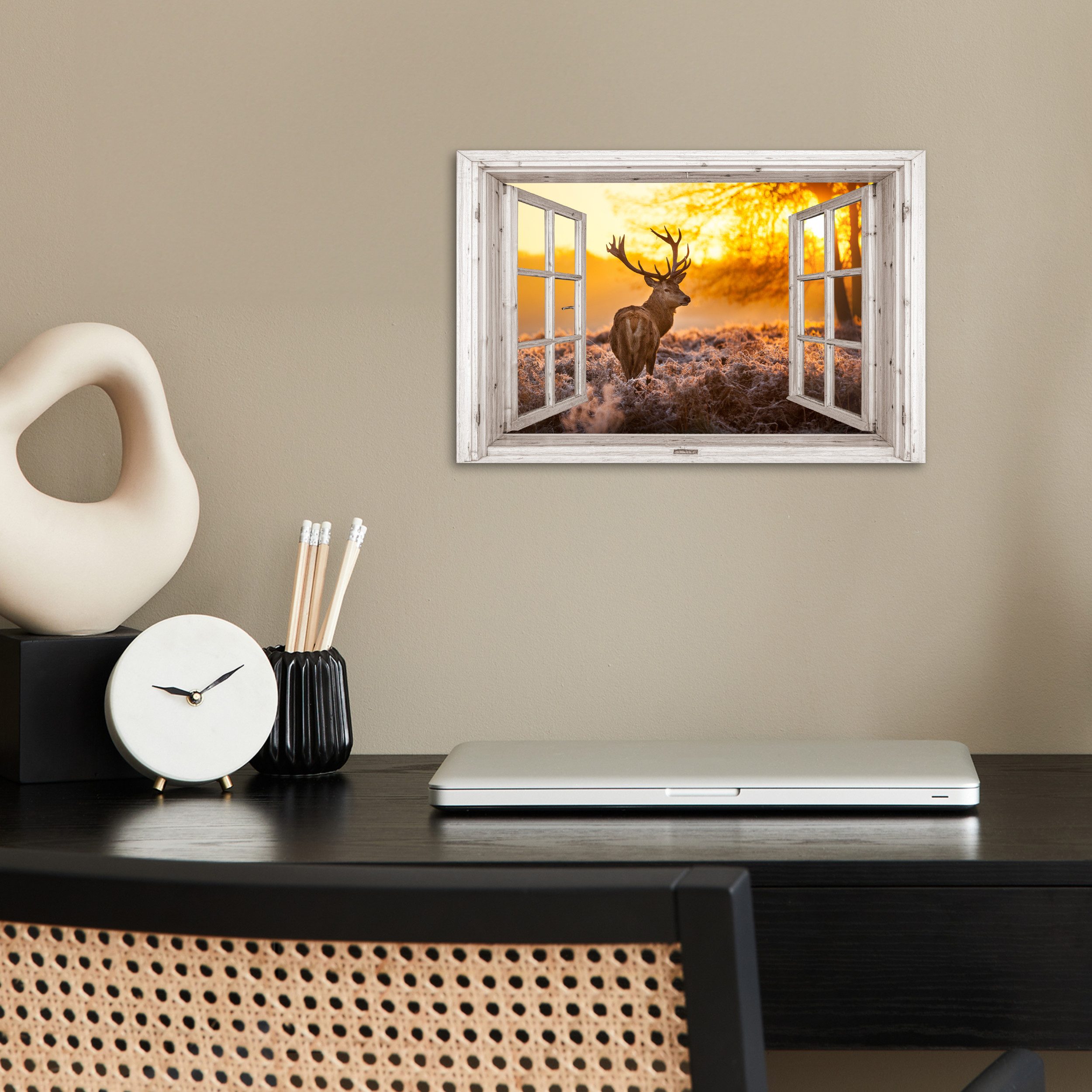 MuchoWow Poster Hirsche - Herbst - günstig online kaufen