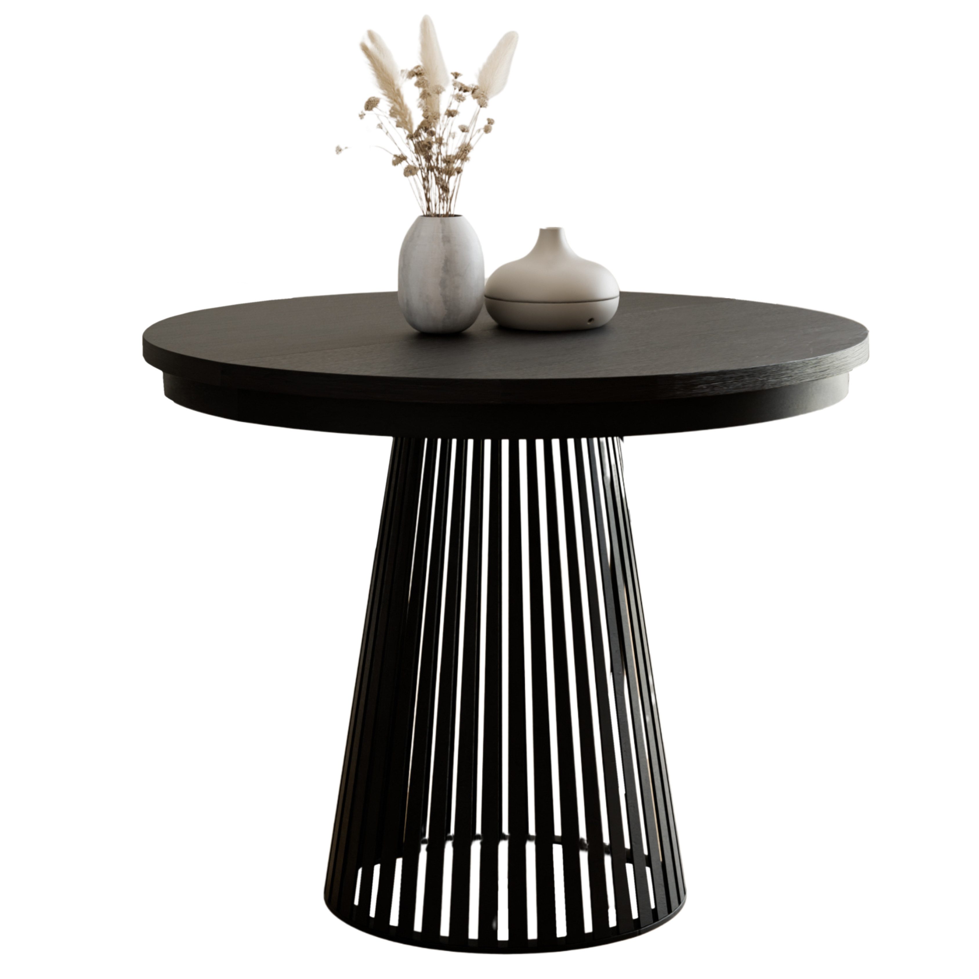 Compleo Esstisch rund Ausziehbar Ø: 120 cm oder Ø: 100 cm, Modern Esstisch günstig online kaufen