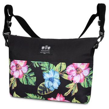 Sarcia.eu Kinderwagen-Tasche Blumen-Kinderwagentasche 43x30x3,5 cm Zagatto