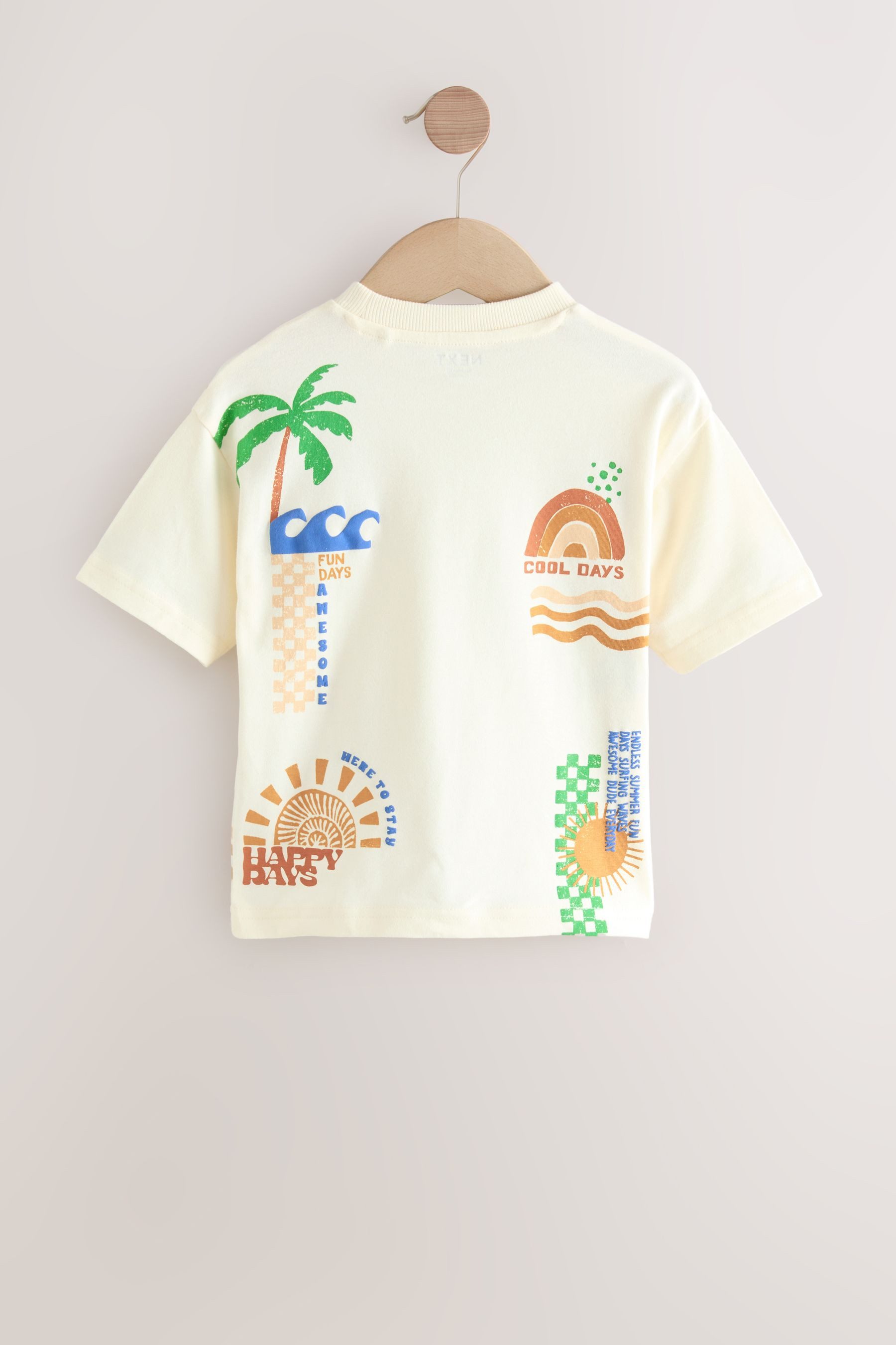 Next T-Shirt T-Shirt mit Rückenmotiv aus günstig online kaufen