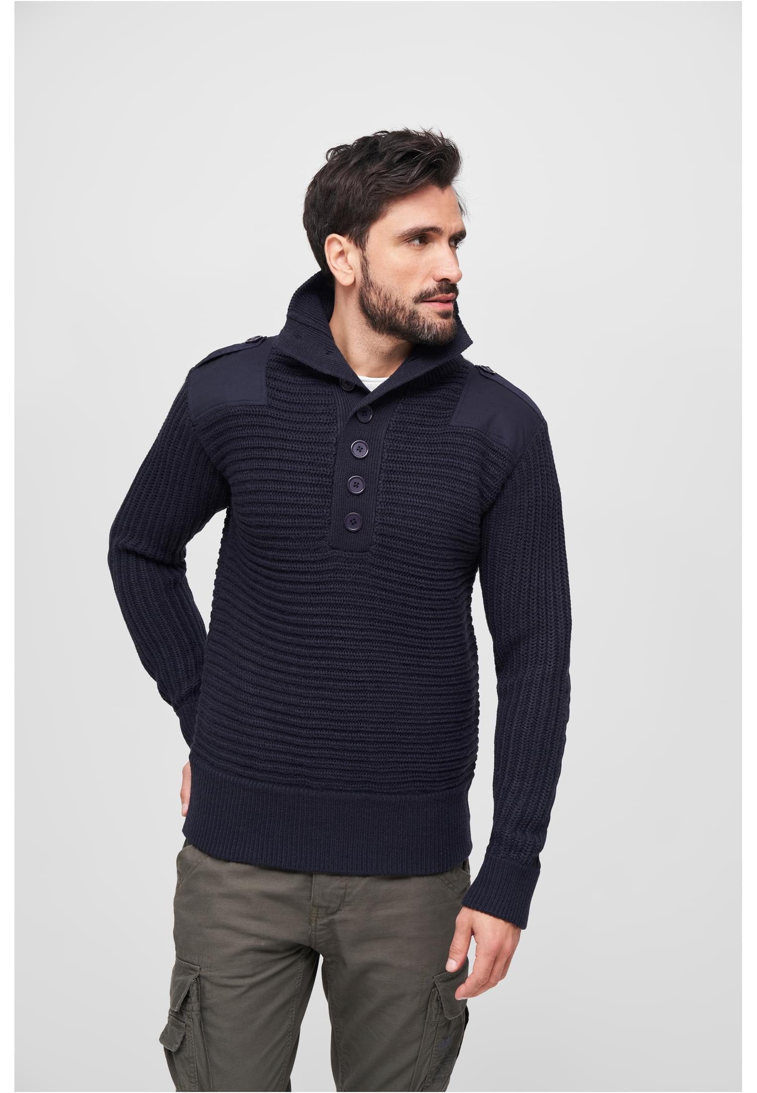 [Aktives Thema] Brandit Kapuzenpullover Herren Alpin Pullover (1-tlg) navy