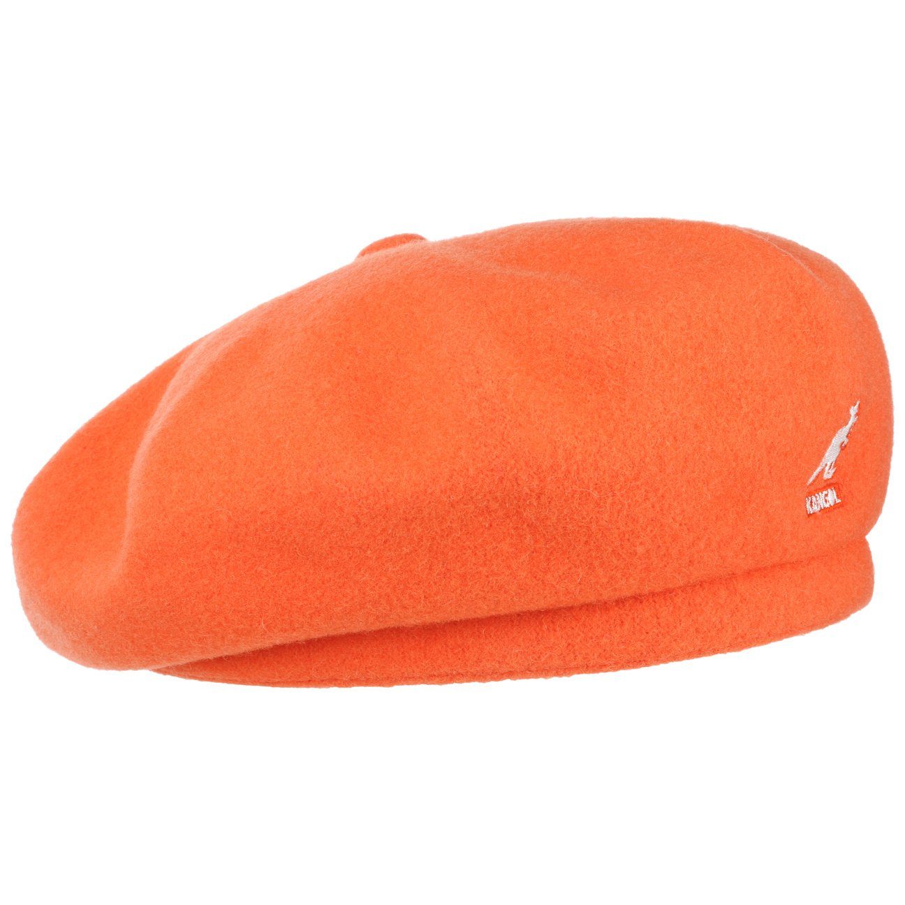 Kangol Baskenmütze (1-St) Wollbaske orange