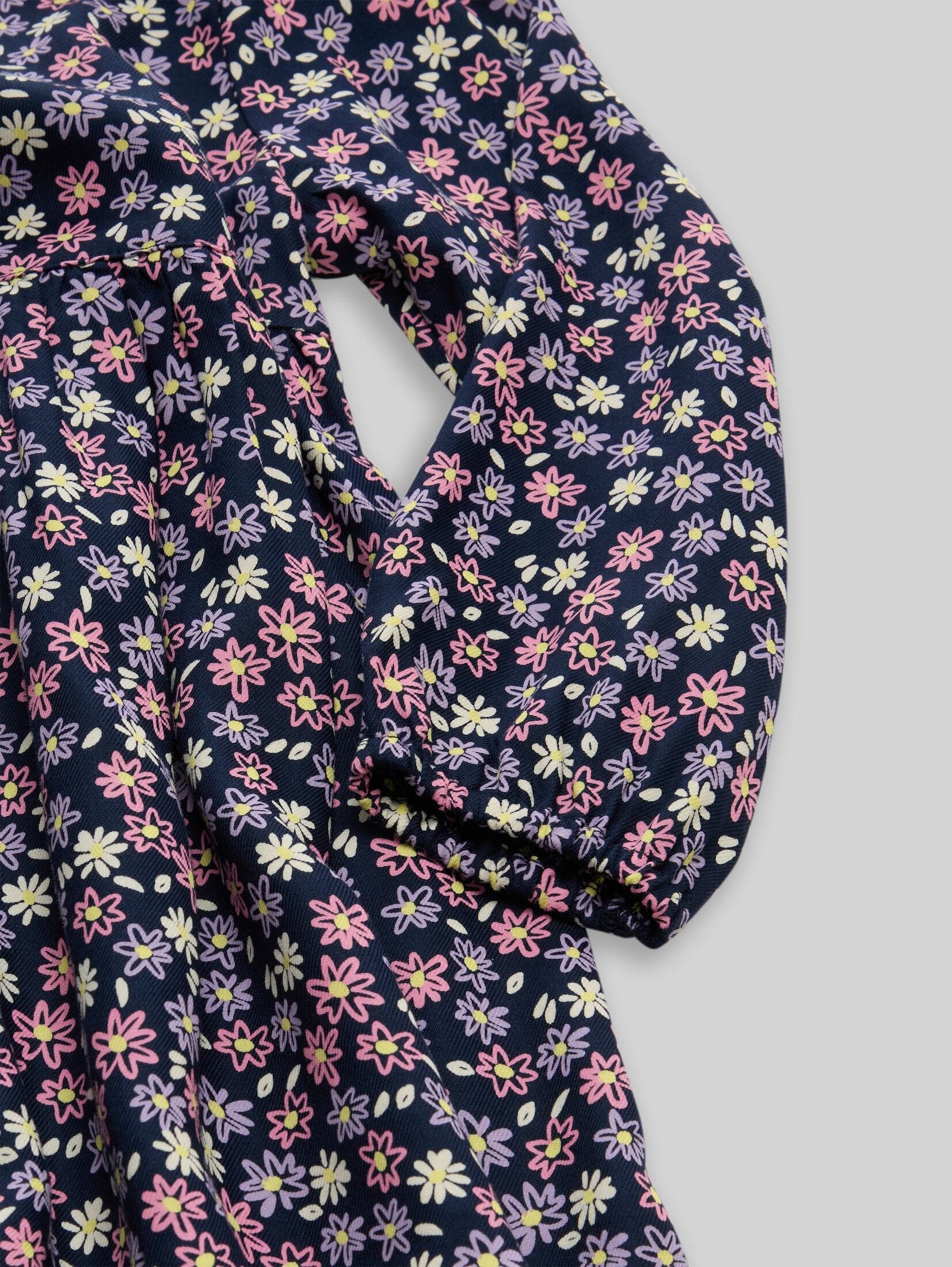 TOM TAILOR Sommerkleid Kleider & Jumpsuits Mini-Kleid mit Blumen-Print