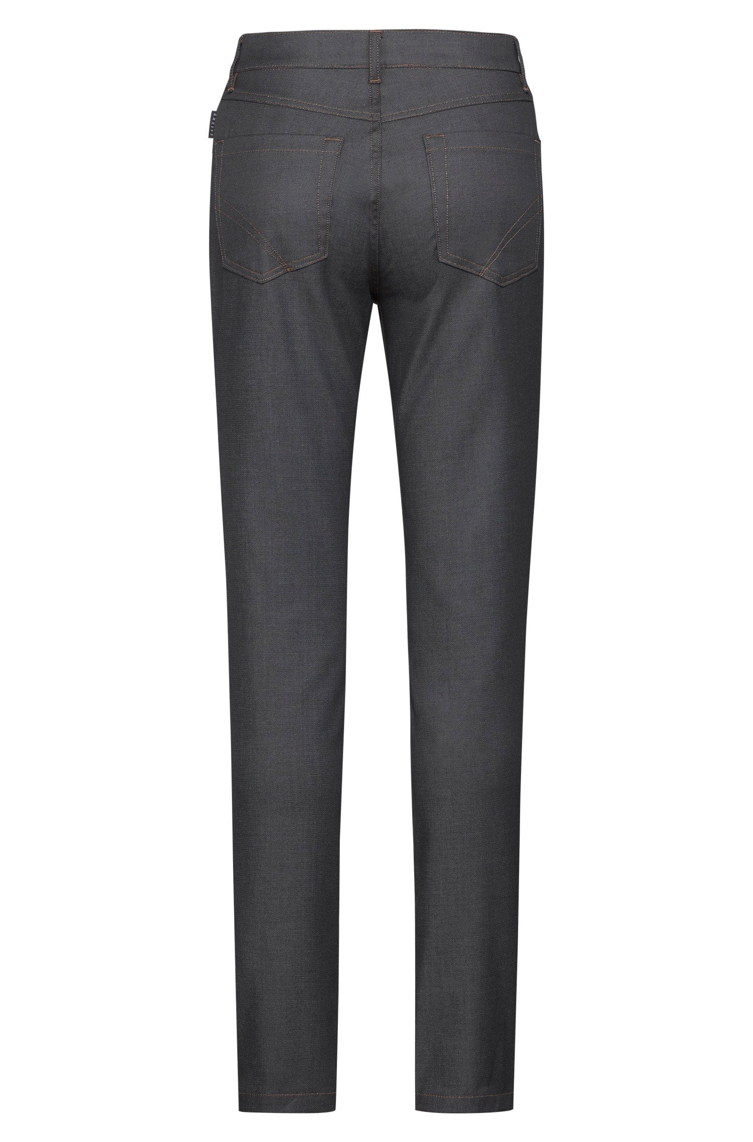 GREIFF 5-Pocket-Jeans Greiff GASTRO MODA Kitchen Damen Jeans 5-Pocket Regular Anthrazit