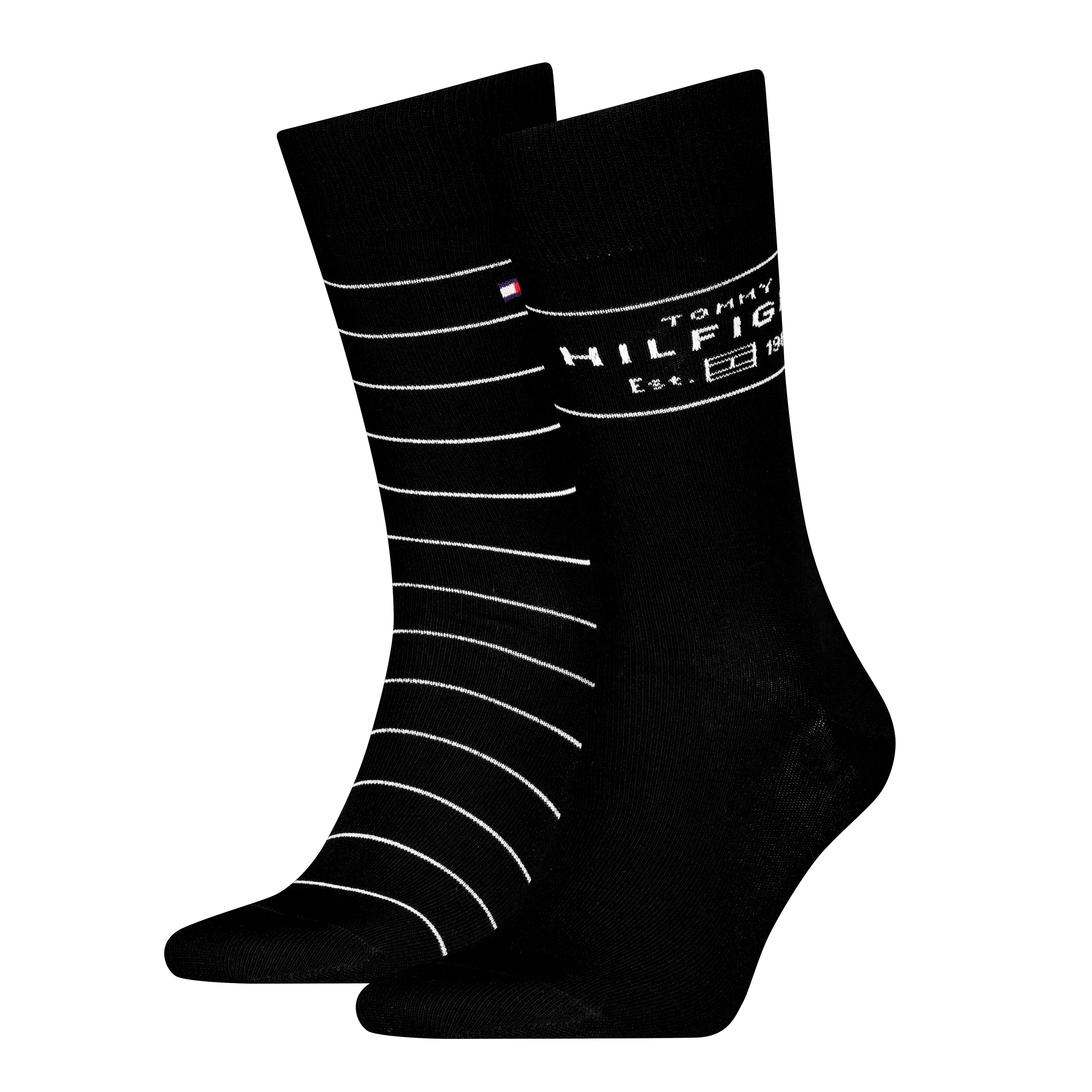 Tommy Hilfiger Socken TH MEN SOCK 2P HILFIGER (2er Pack) günstig online kaufen
