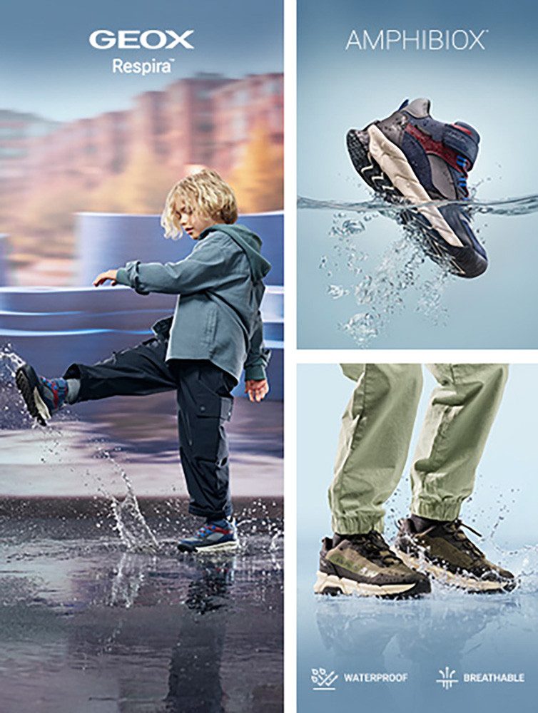 Geox J FLEXYPER PLUS BOY ABX Winterboots Sneaker mit Geox Spezial Membrane, Größenschablone zum Download – Bild 2 von 5