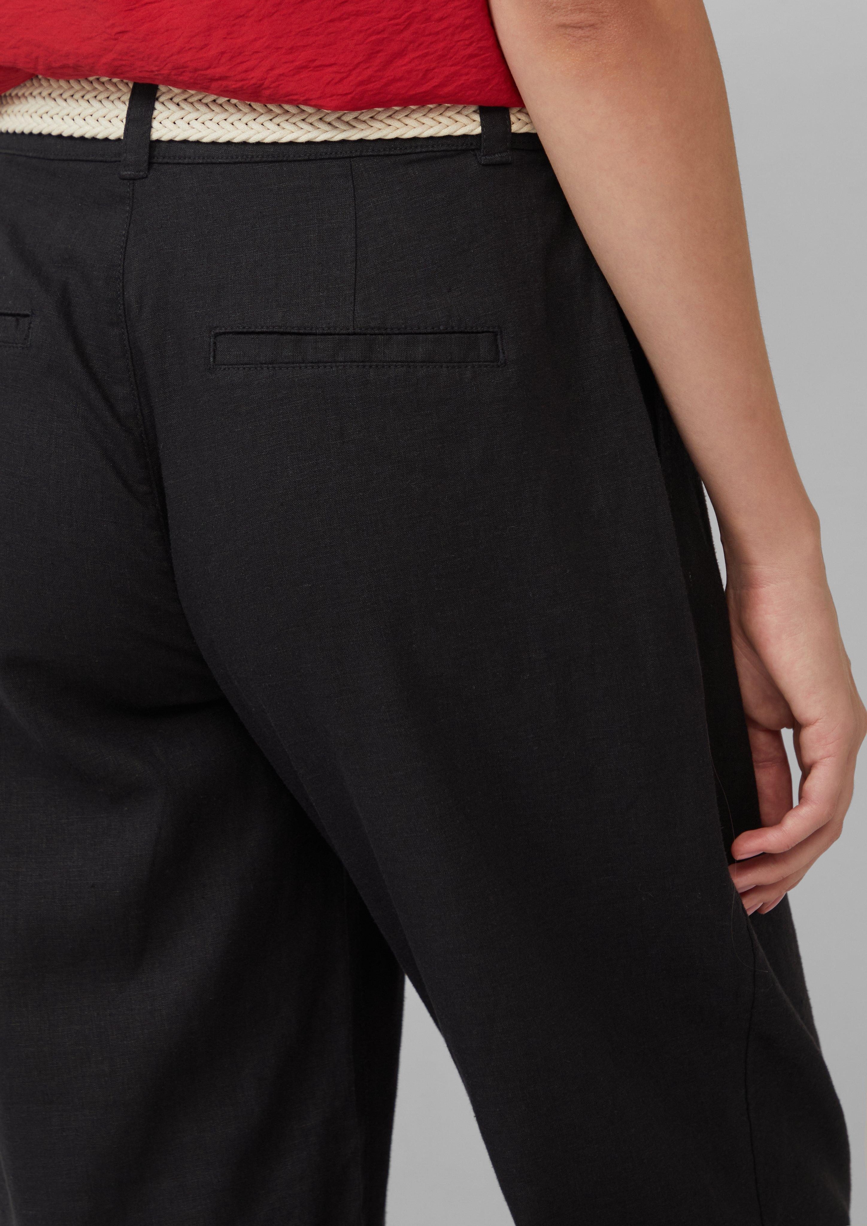s.Oliver 7/8-Hose Cropped Chino aus Leinenmix günstig online kaufen