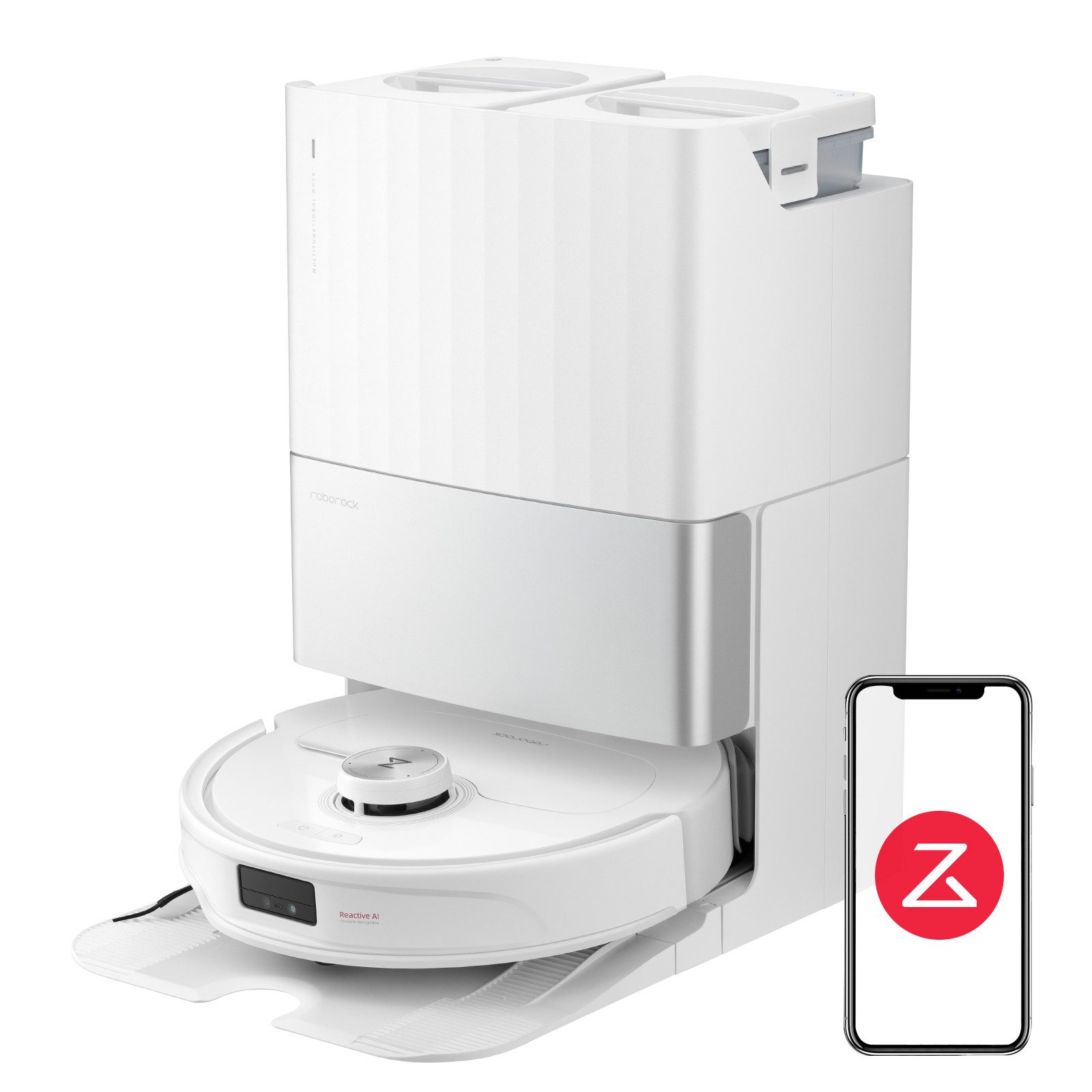 Saugroboter Qrevo Master 10000pa Saugkraft, All-in-One-Dock