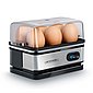 Arendo Eierkocher, Anzahl Eier: 6 St., 400 W, Eierkocher Edelstahl mit Warmhaltefunktion für 6 Eier, Bild 1