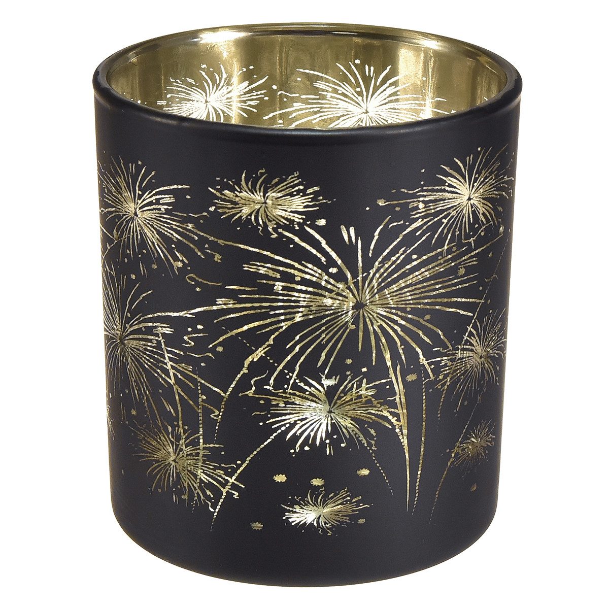 Florists Products Windlicht Festliche Windlichter mit Feuerwerksdesign für stimmungsvolle, 6 Stück