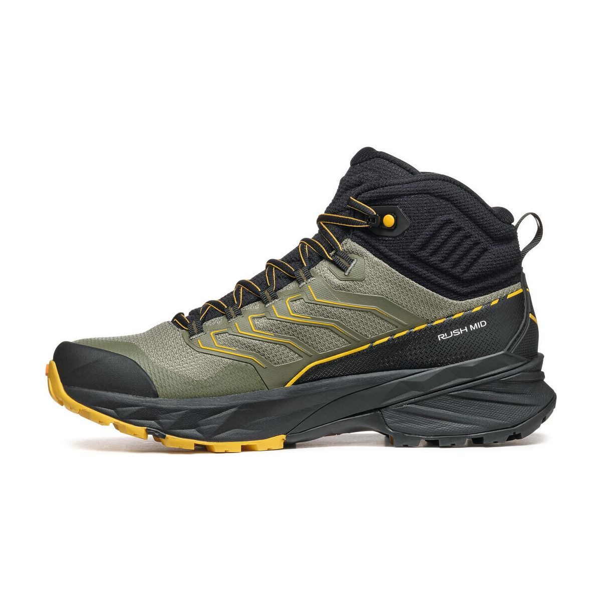 Scarpa Rush Mid 2 GTX Hikingschuh Wasserdichter Leichtwanderschuh für vielseitige Outdoor-Aktivitäten