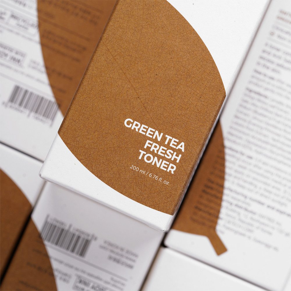 Isntree Toner GREEN TEA FRESH TONER, Für fettige, empfindliche Haut, reguliert Talg und beruhigt sichtbar