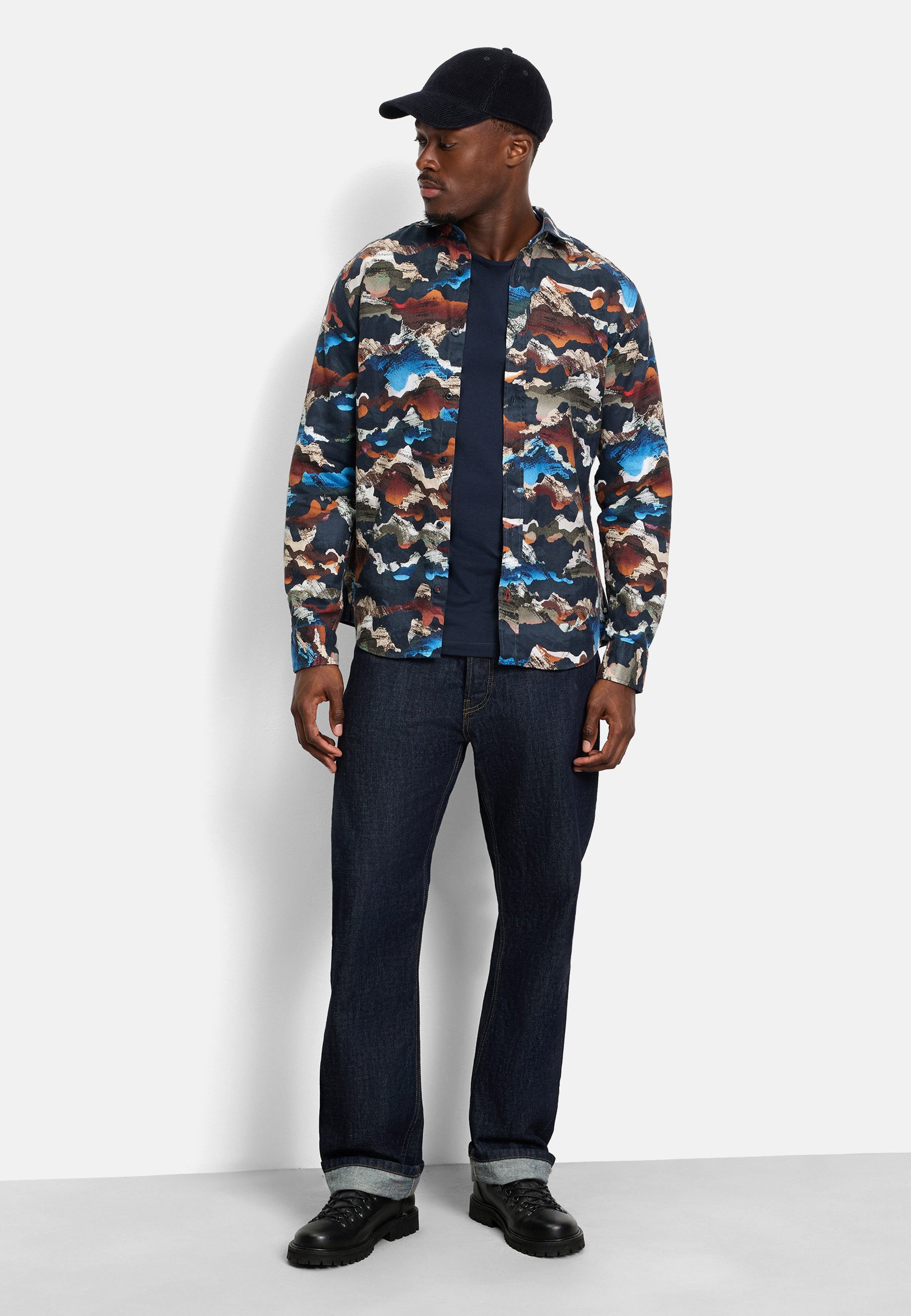 OLYMP Langarmhemd OLYMP Casual, regular fit, Kent