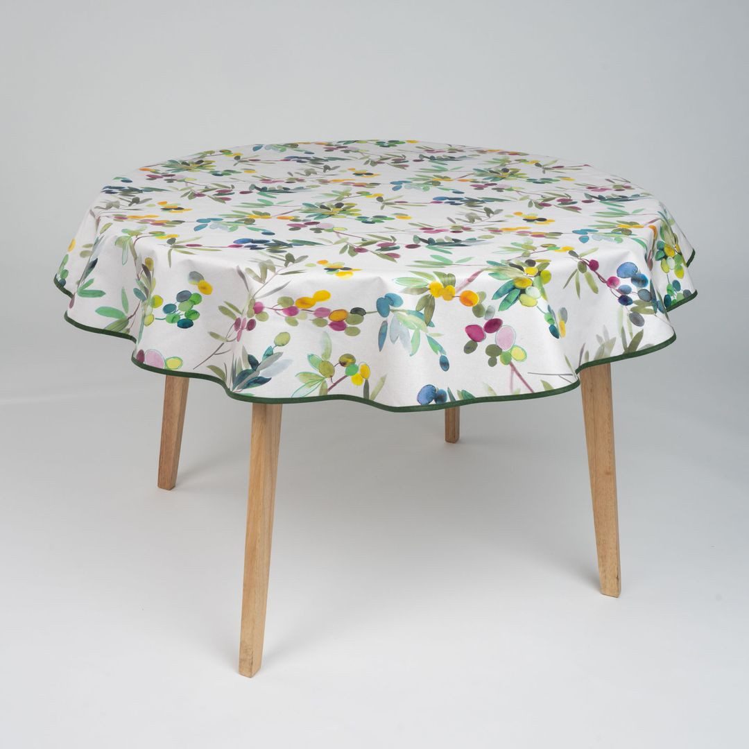 laro Tischdecke laro 140cm runde Wachstuchtischdecke günstig online kaufen